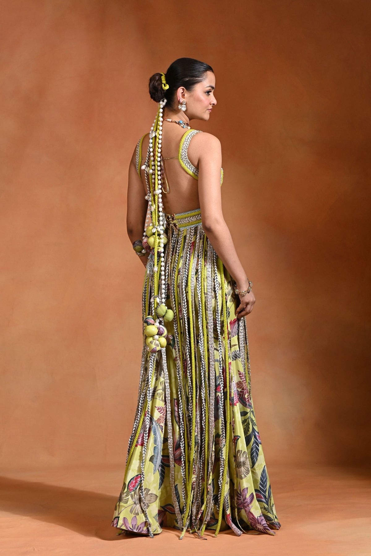 Brat Cascade Sharara Set
