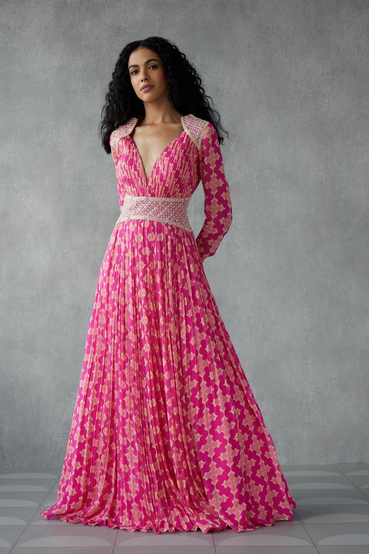 Knockout Pink Anarkali