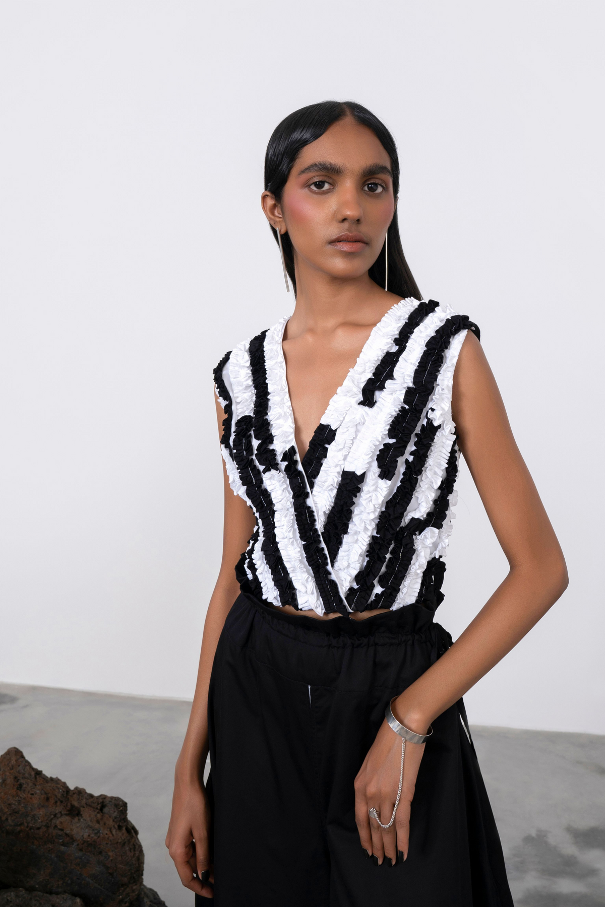 Frill Power Blouse