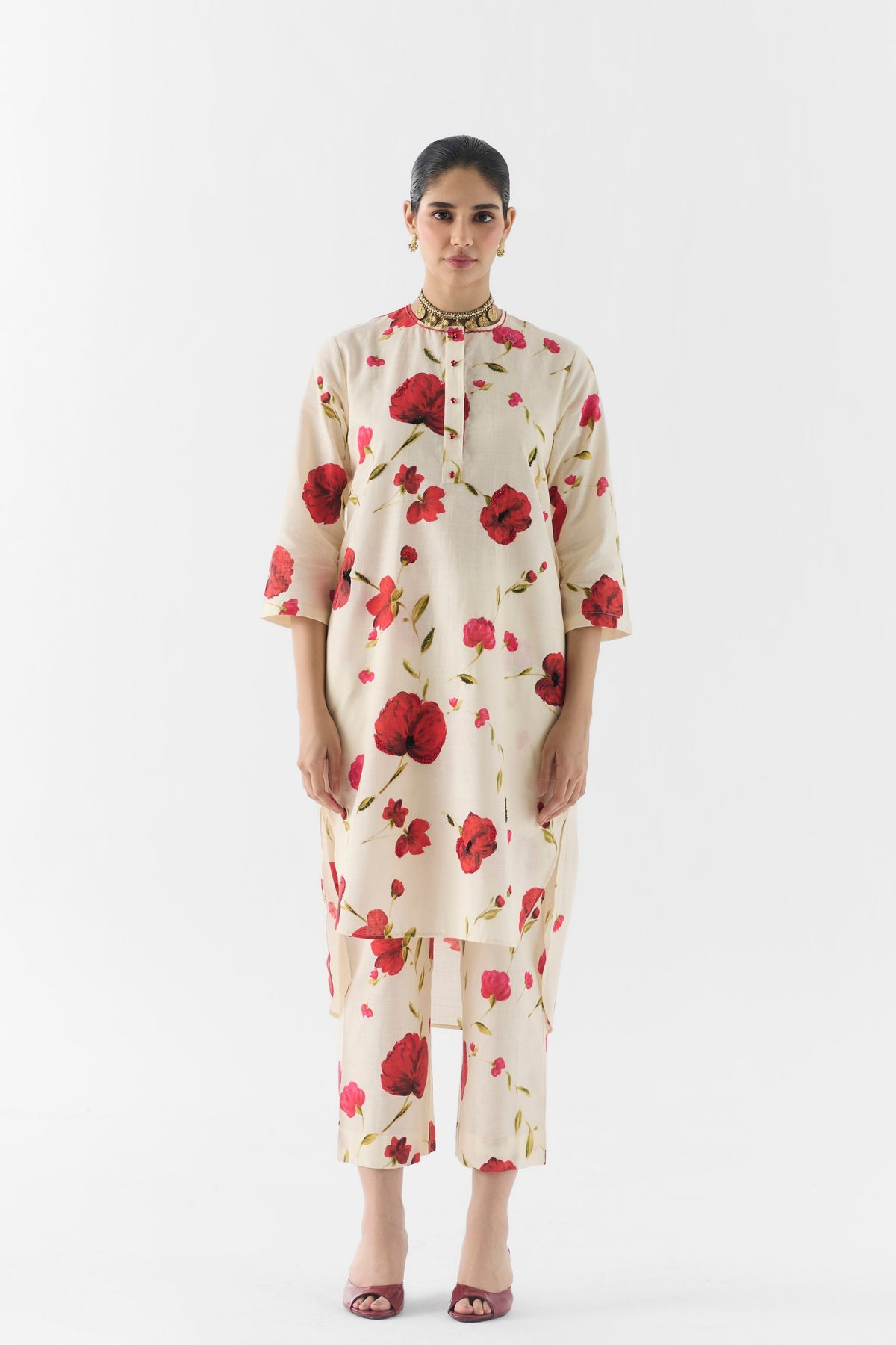 Sisley Rose Tunic Set