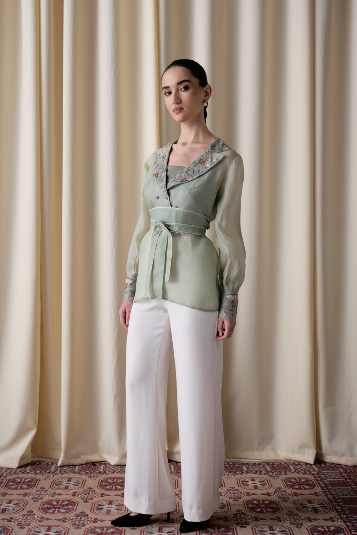 Daylight Blossom Blazer Set
