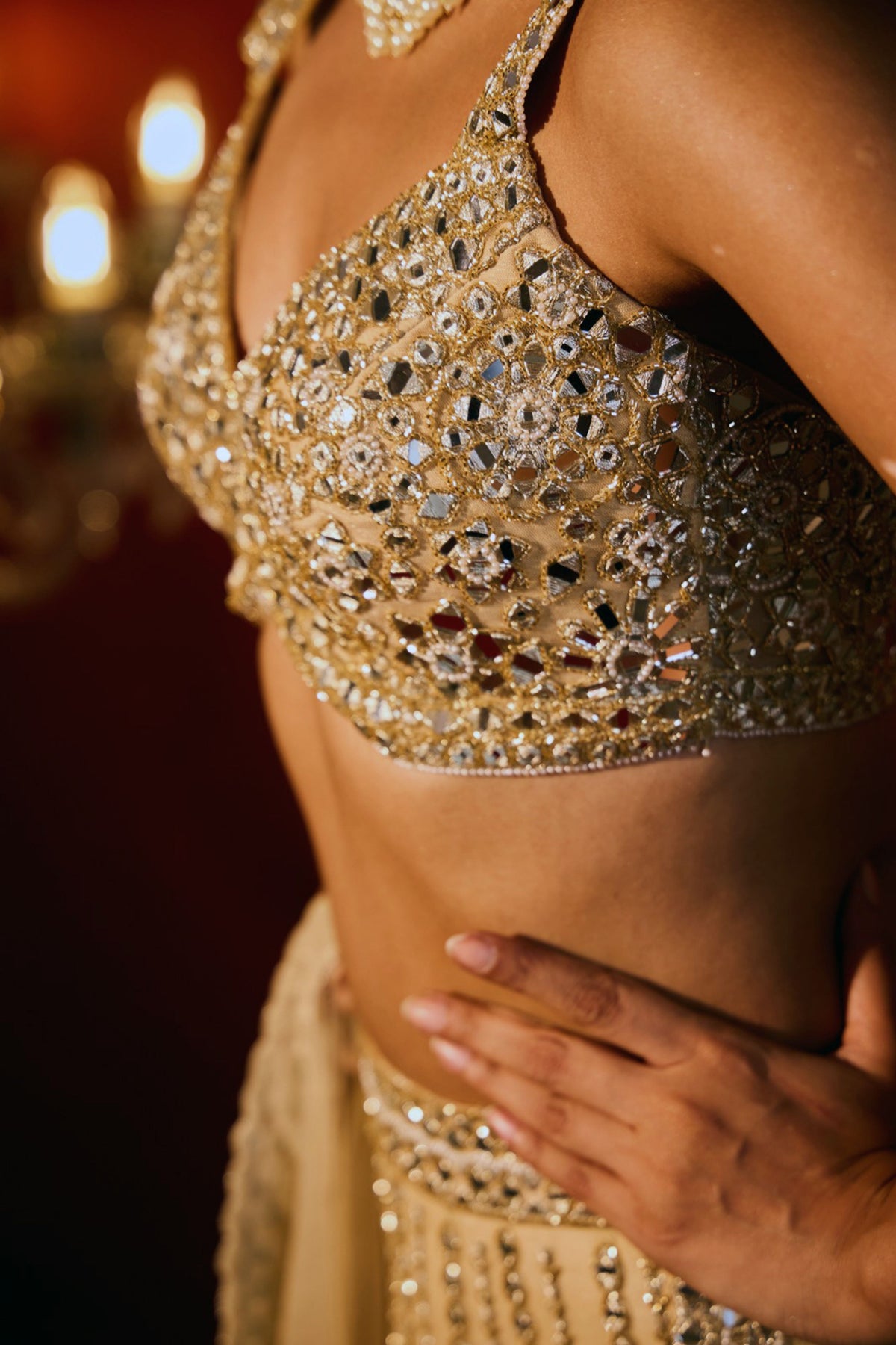 Sheesh Mahal  Lehenga Set