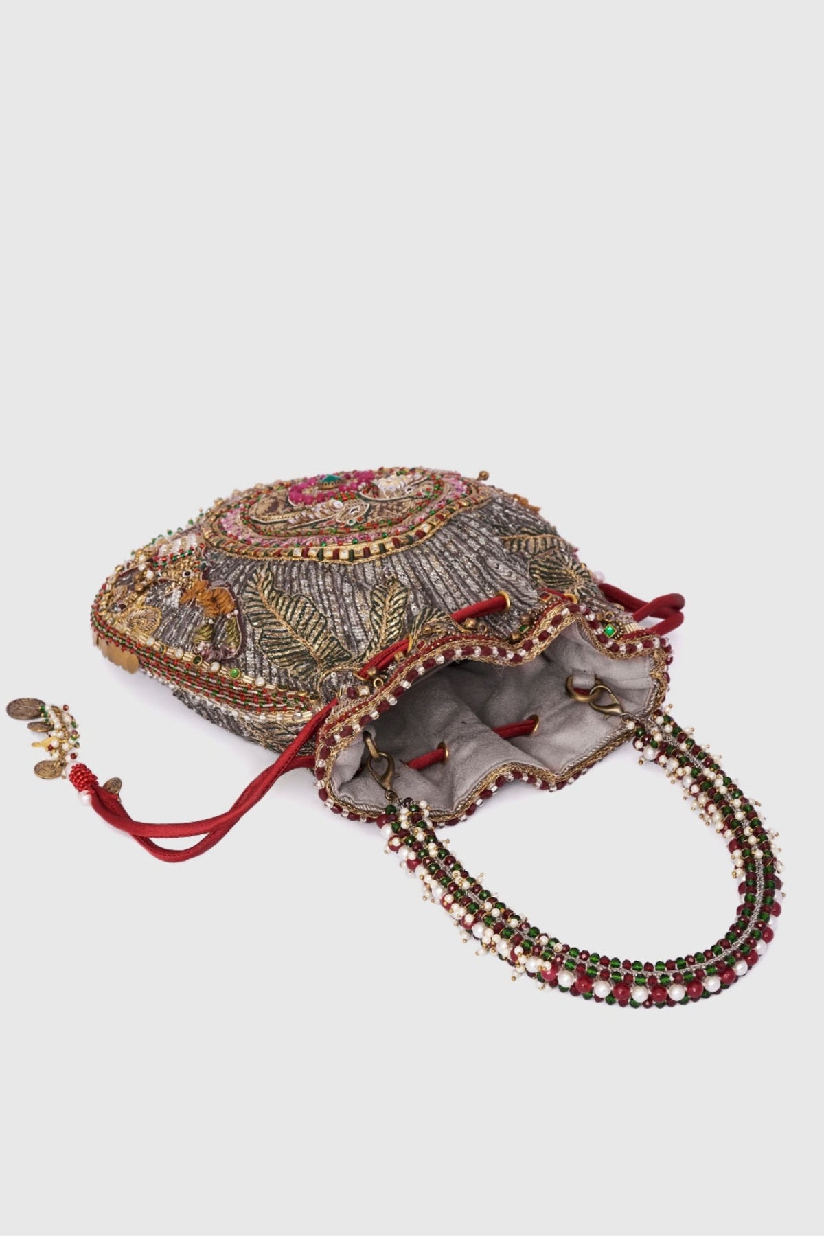 Kamla Silver  Potli