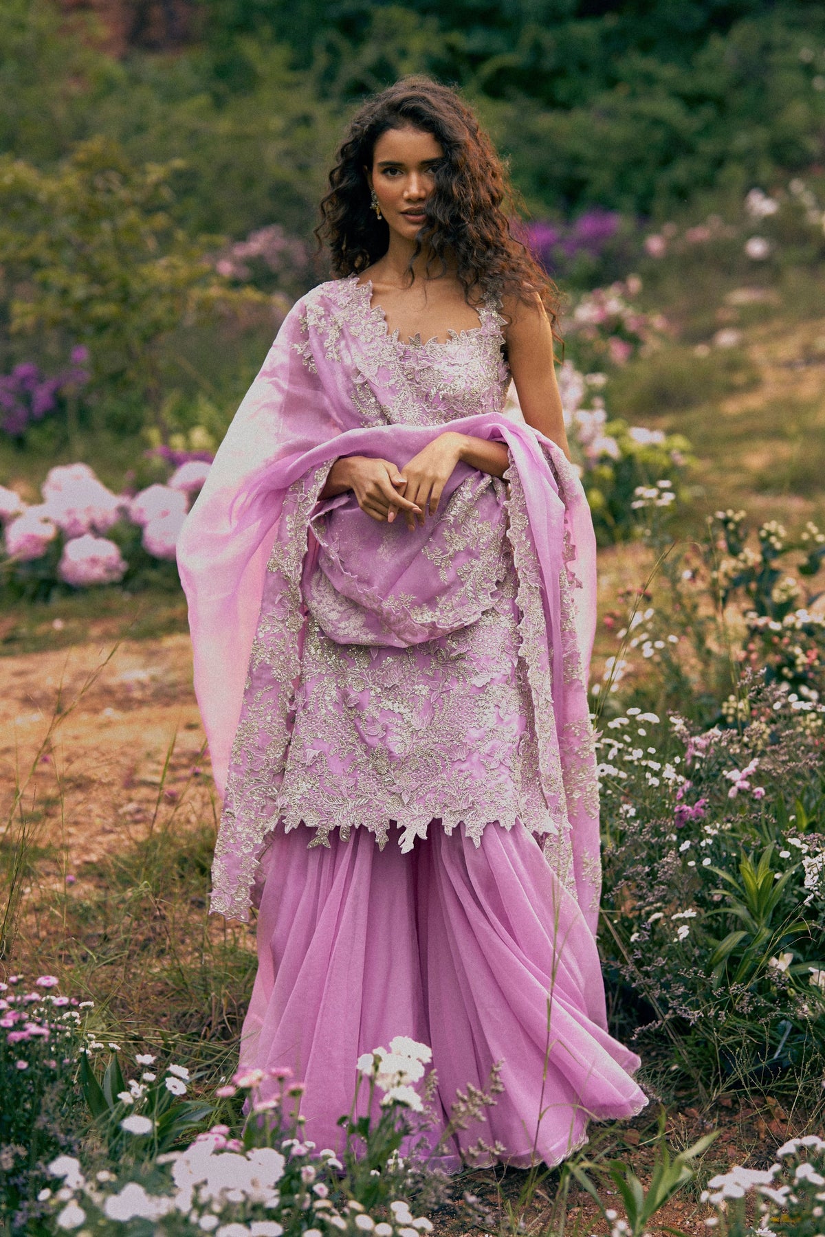 New Athena Zari Sharara Set