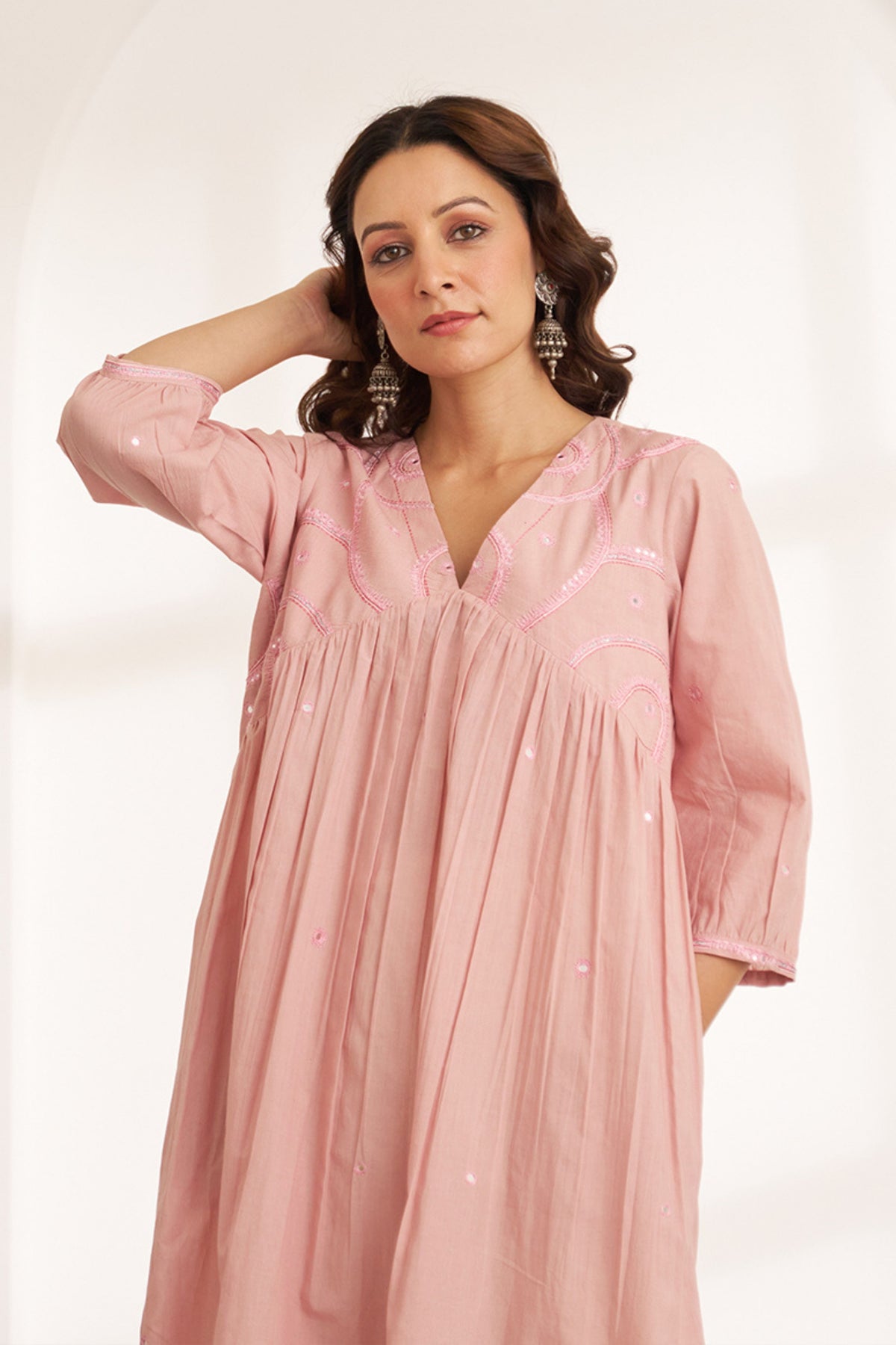 The Blush Pink Tunic Set