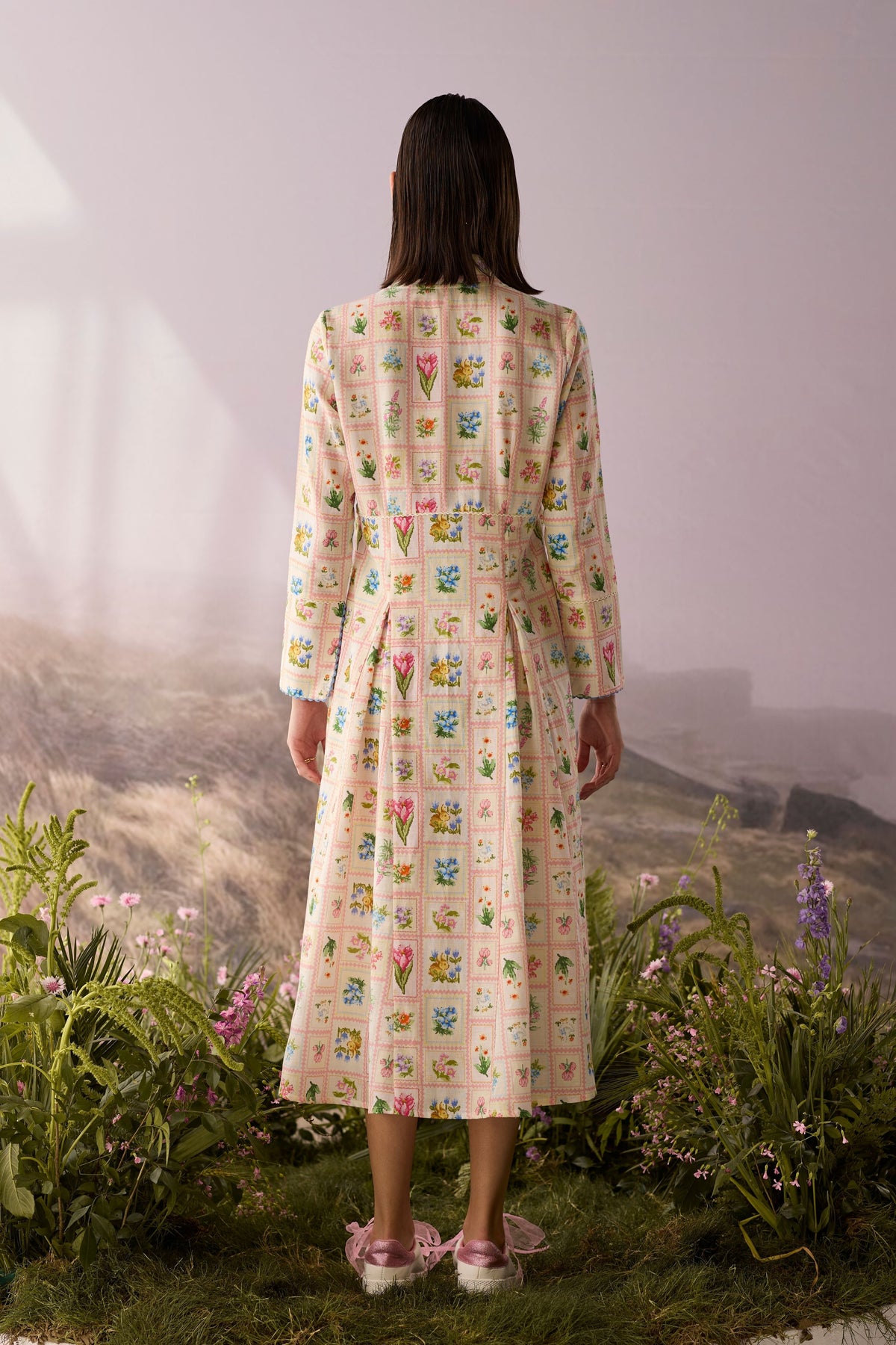 Moonlight Printed Dress