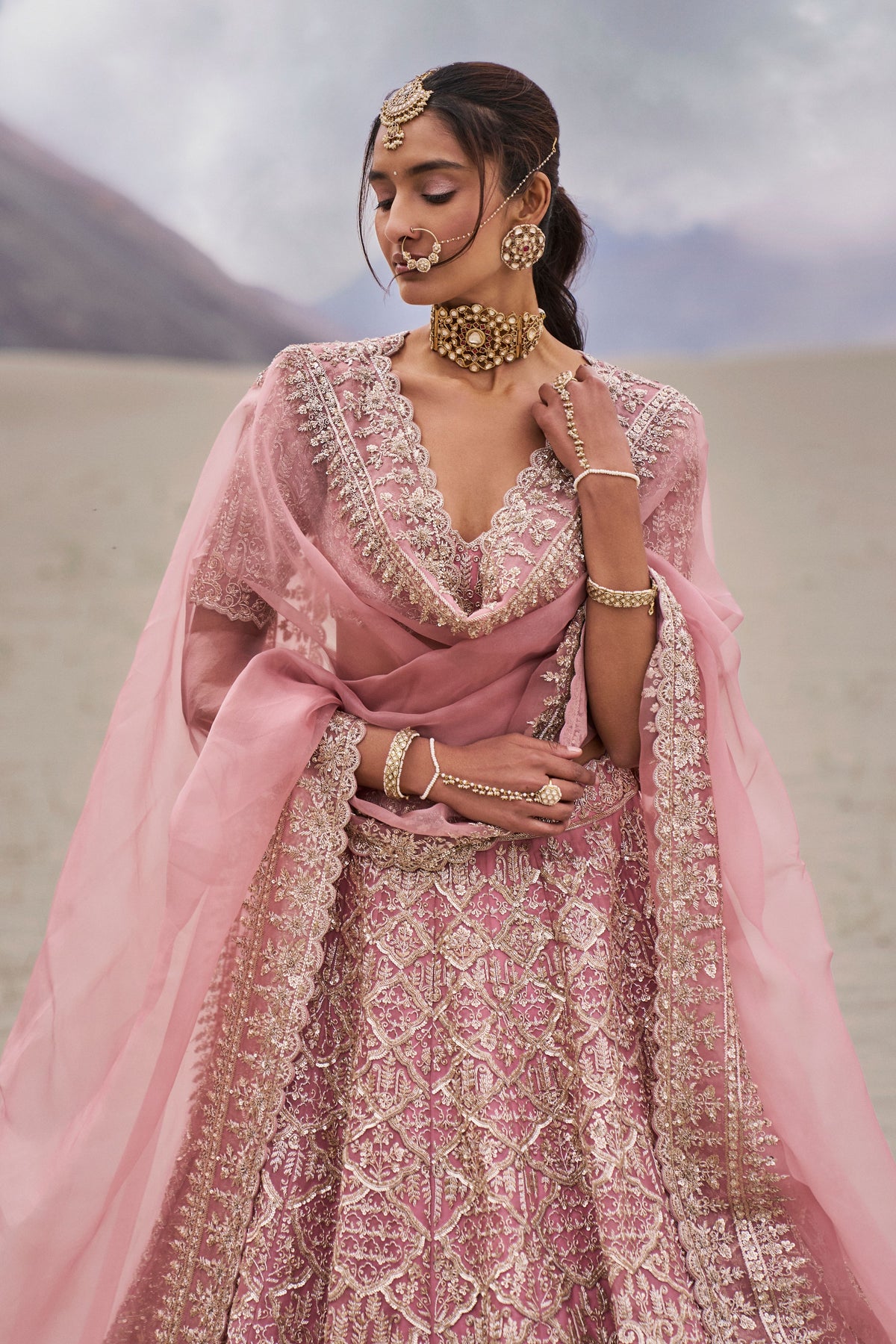 Leh Mauna Lehenga Set