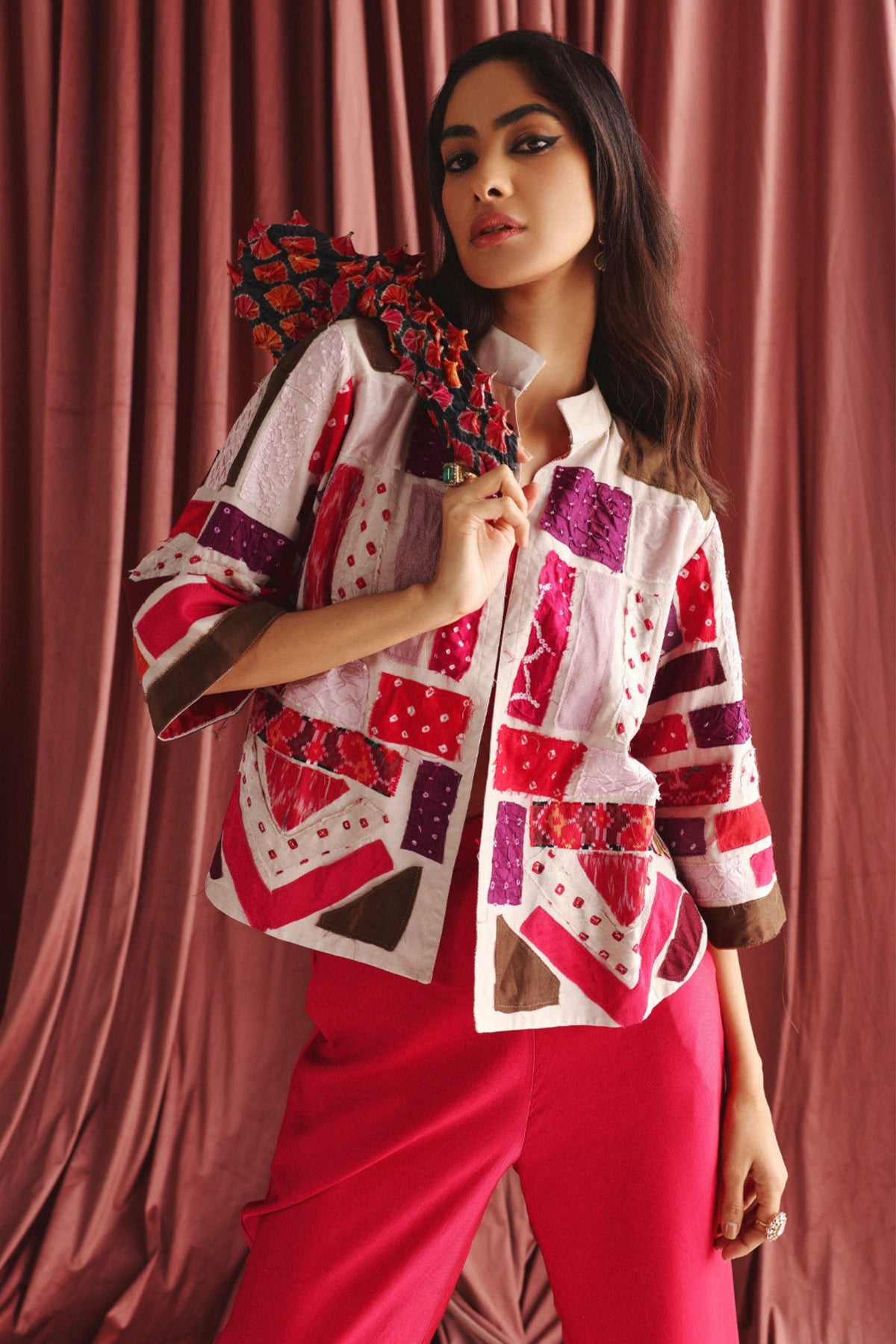 Recycled Crop Jacket