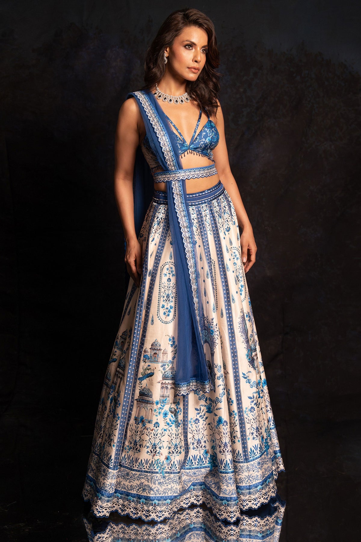 Neel Mahal Lehenga Set
