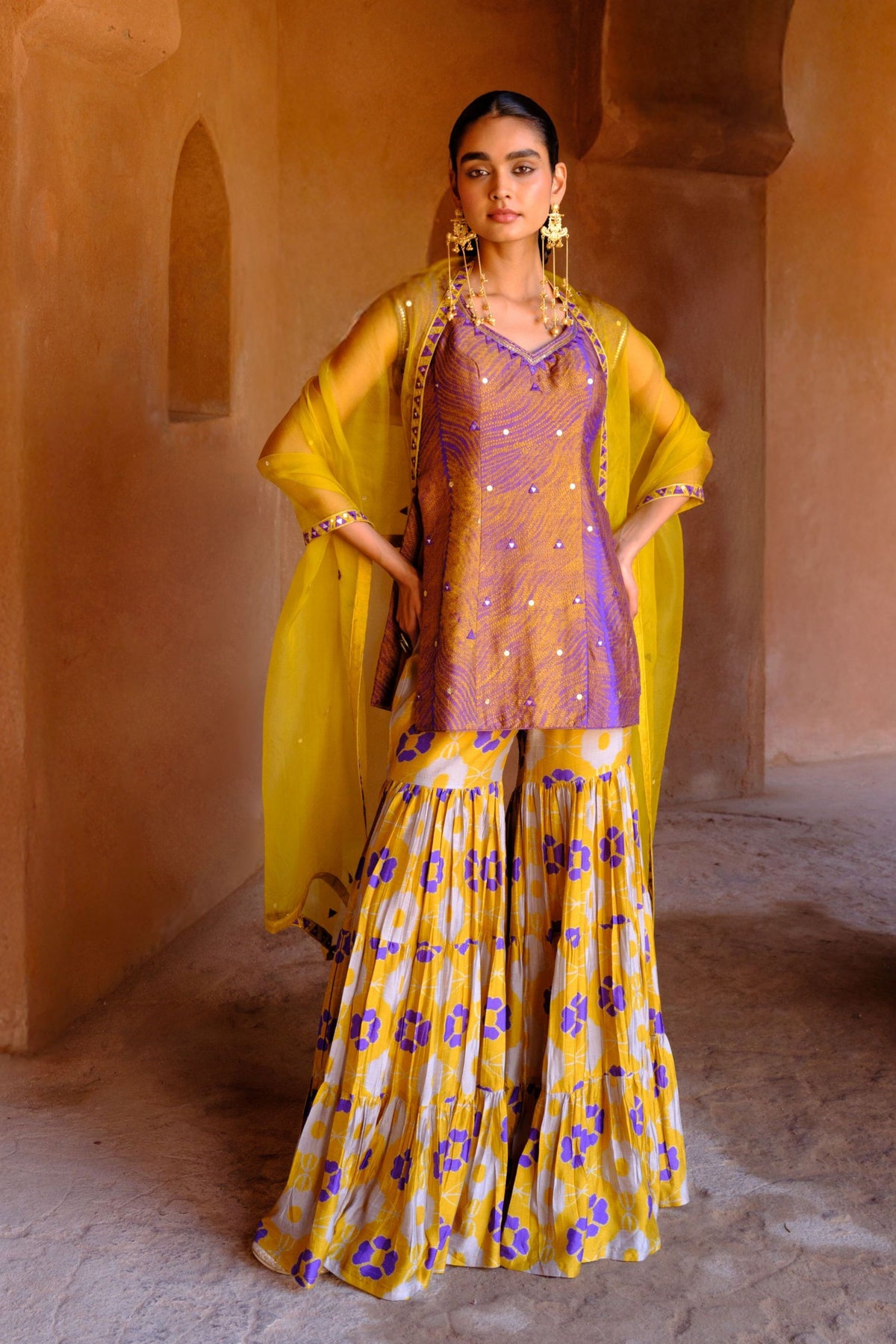 Navya Sharara Set