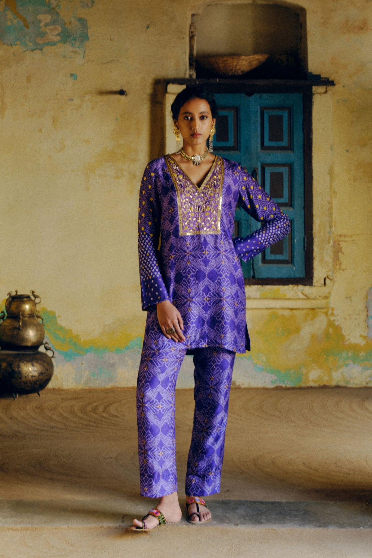 Iris Purple Co-ord Set