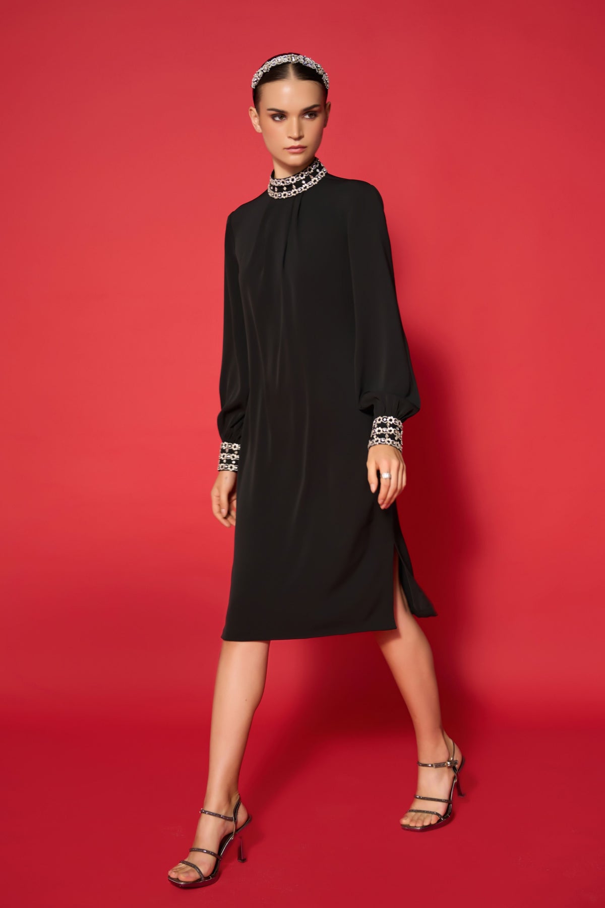 Levy Embroidered Dress