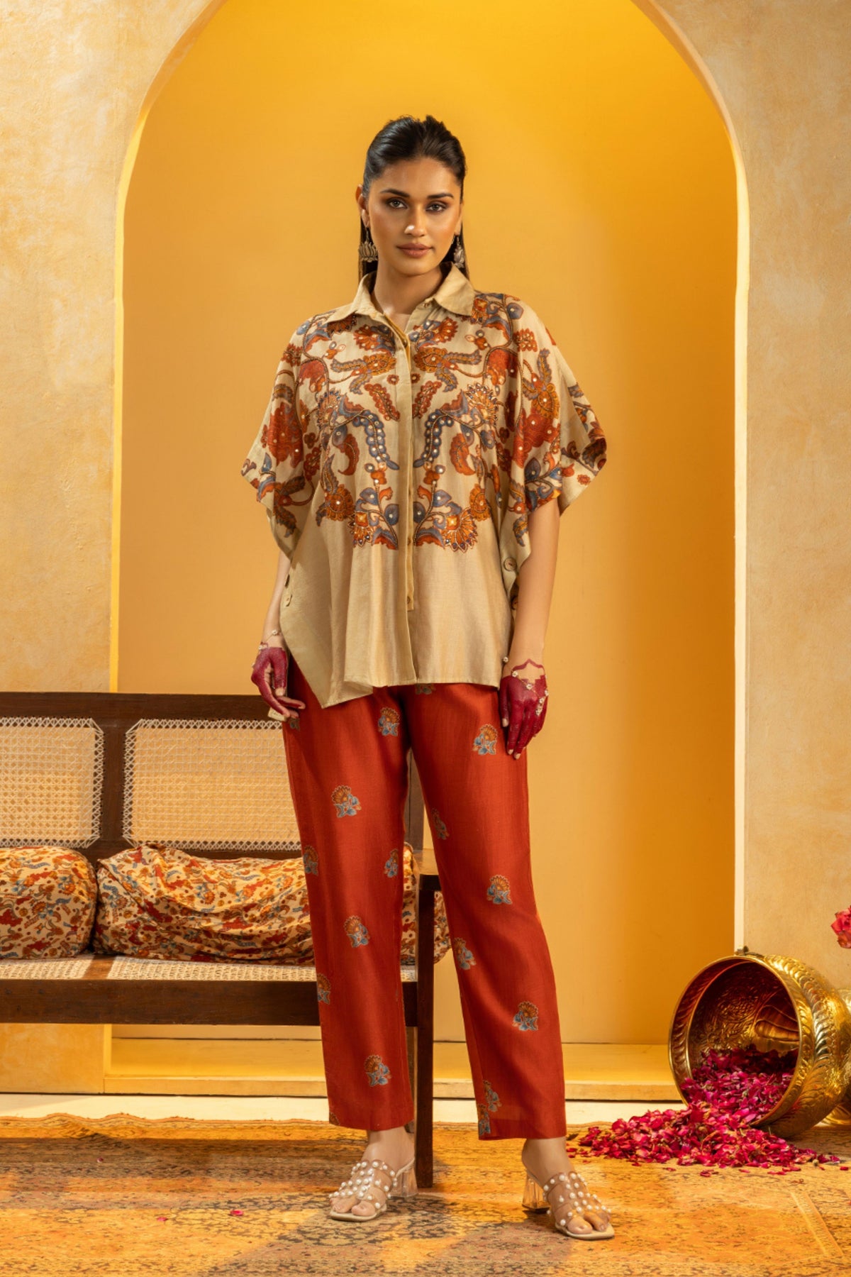 Rangtara Embellished Co-ord Set