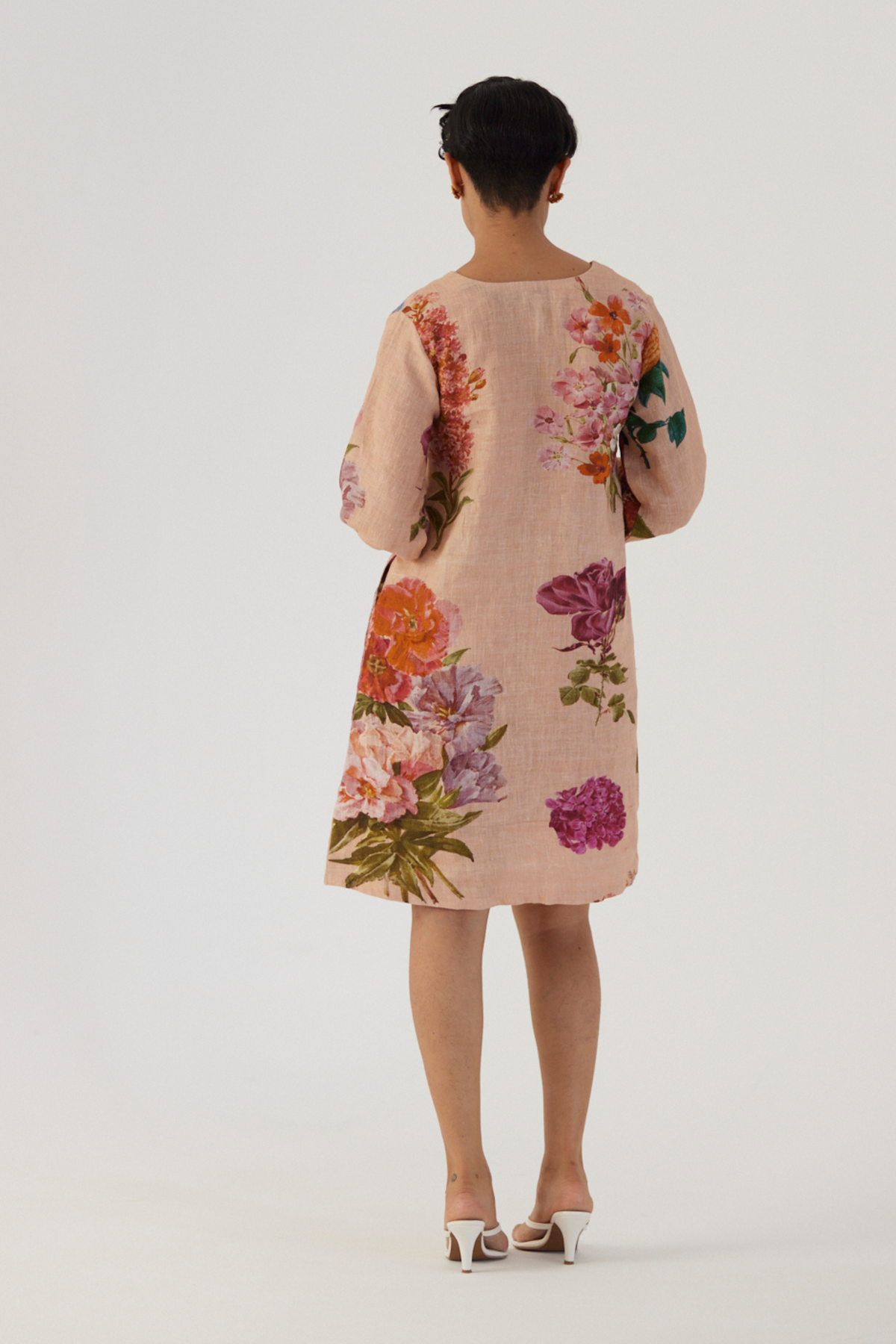 Vintage Garden Short Dress