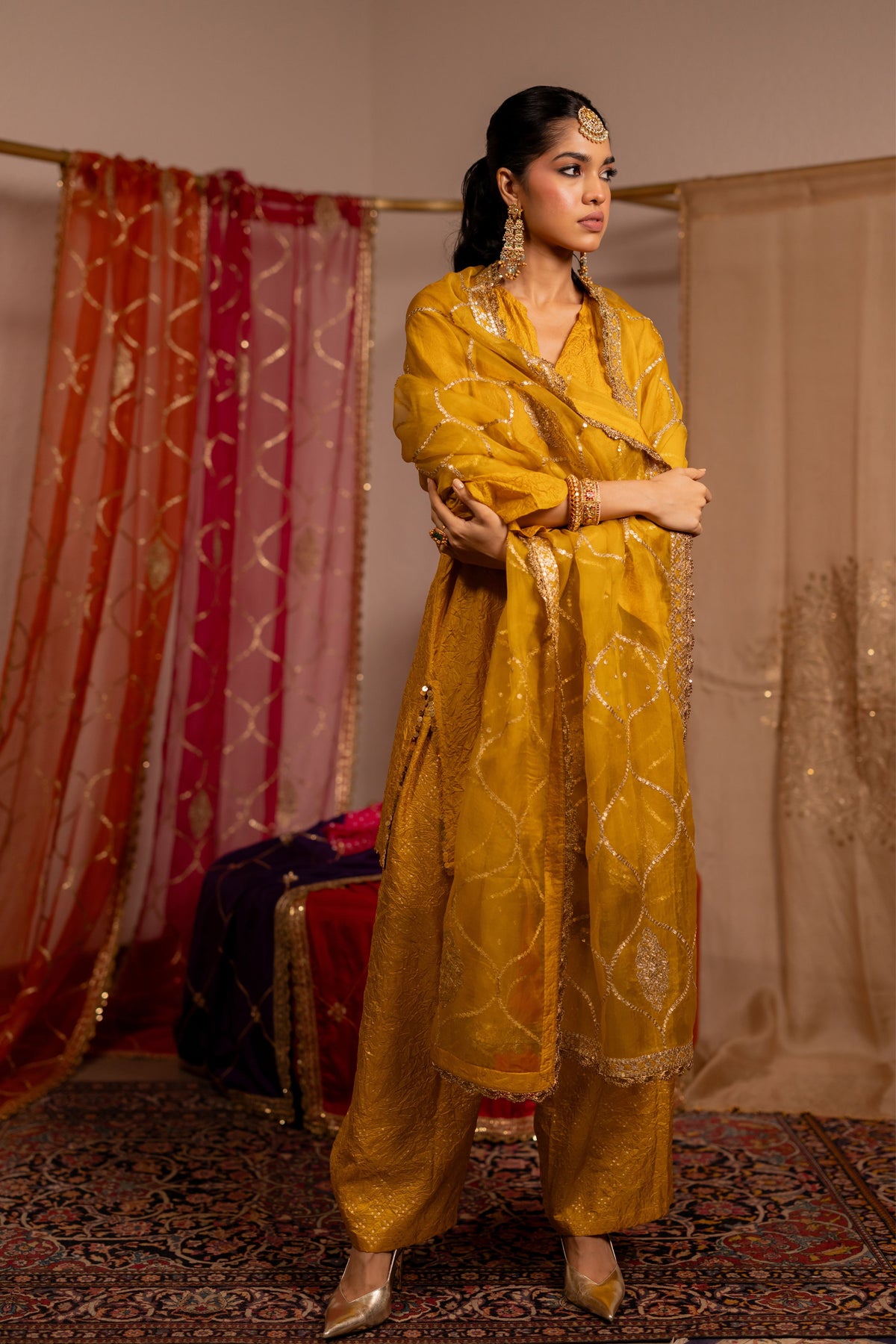Organza Jaal Dupatta