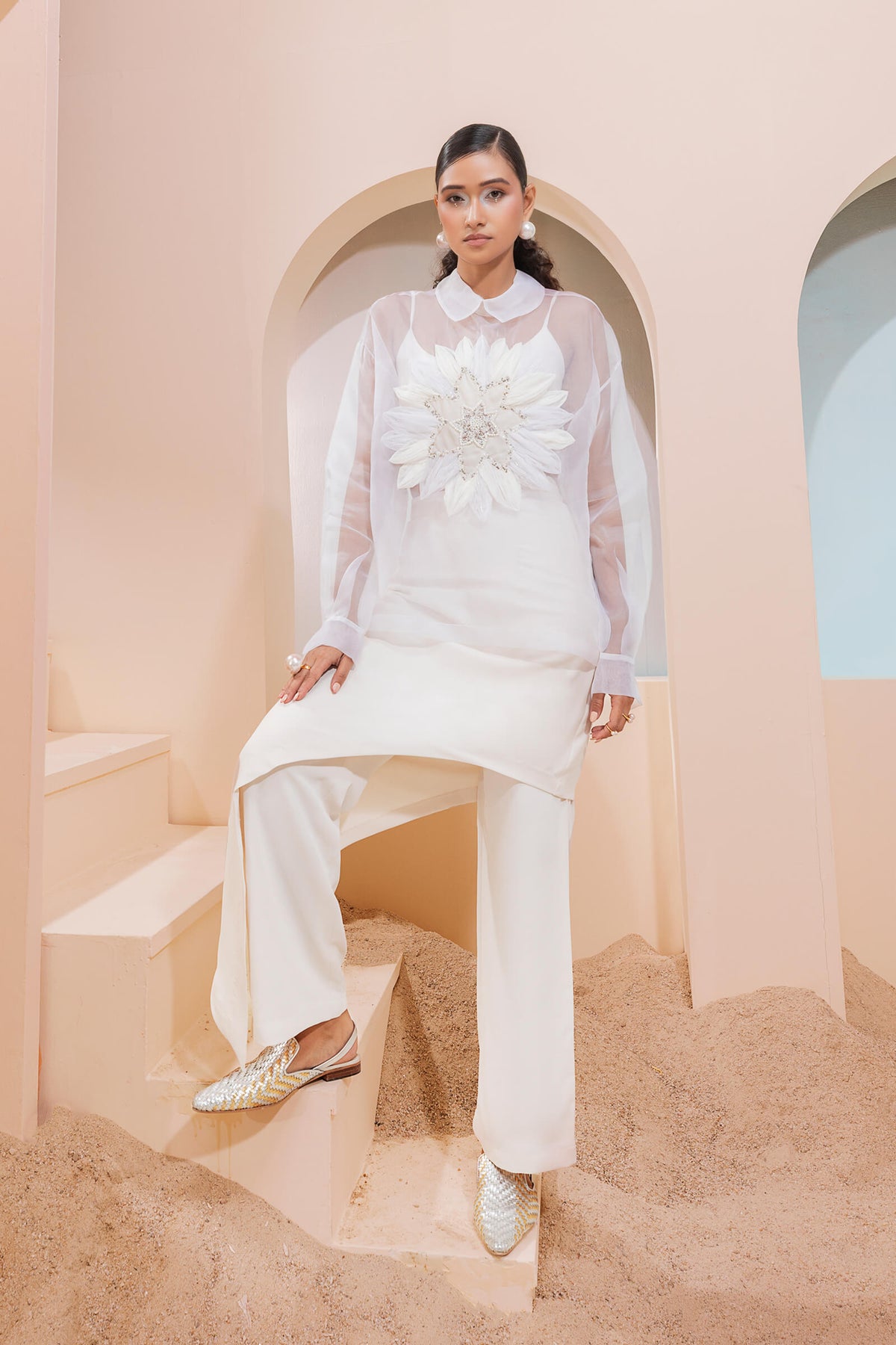 Daisy Shirt Tunic Set