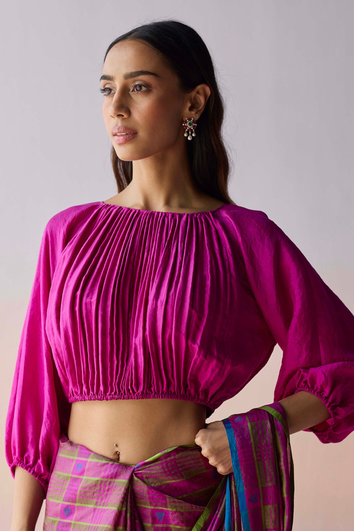 Moonshadow Pink Blouse
