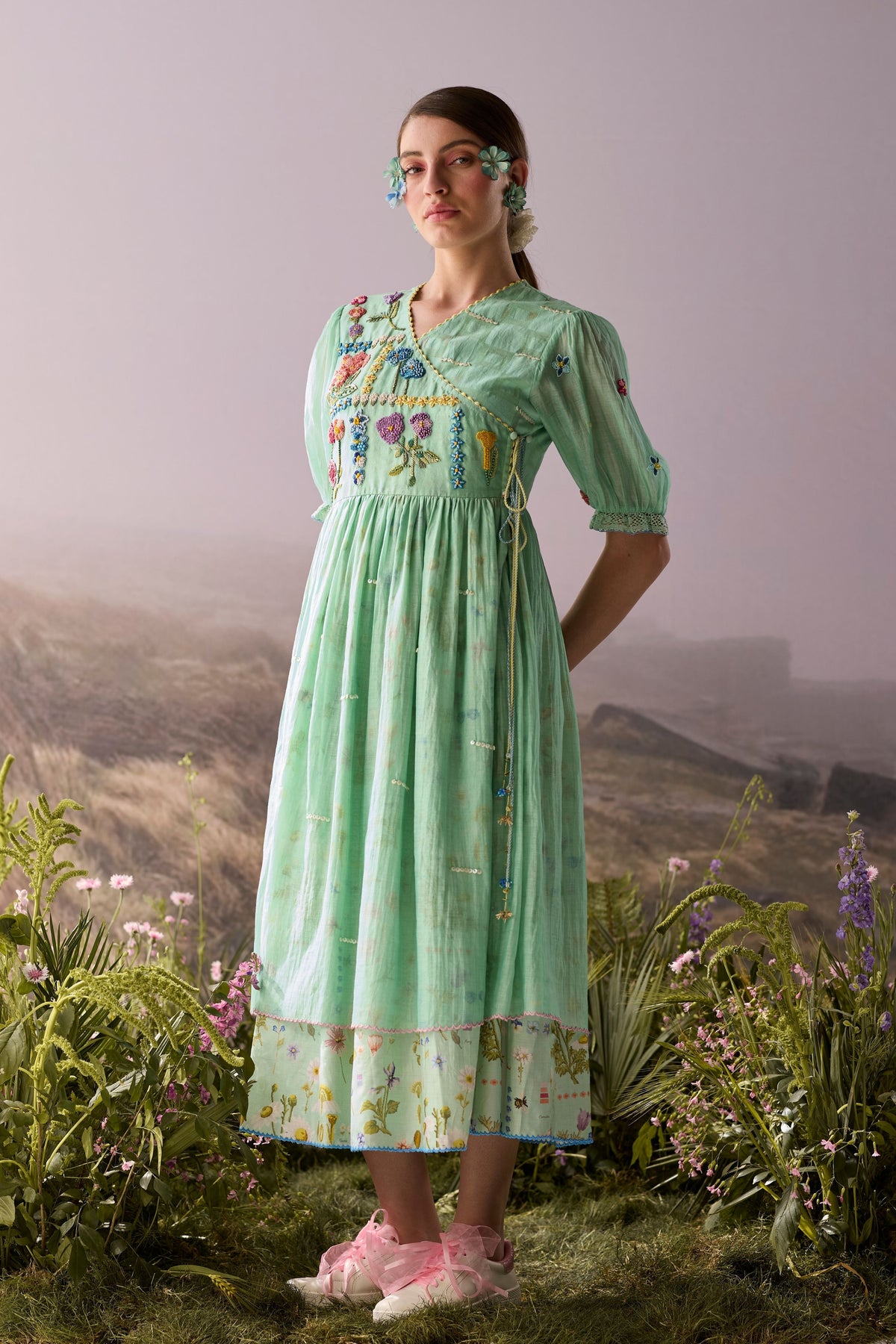 Seaglass Wrap Dress