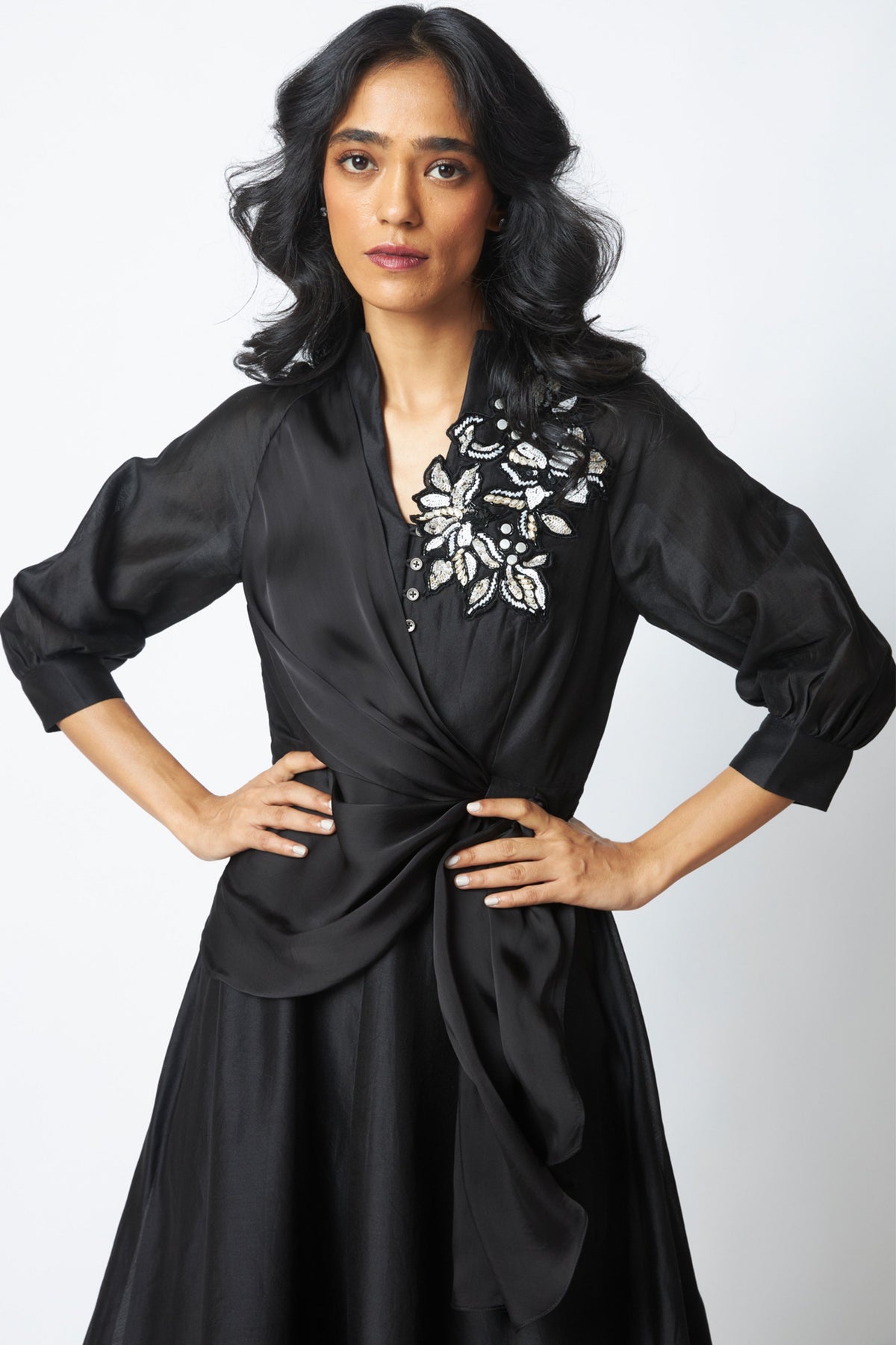 Louisa Moonlit Midi Dress