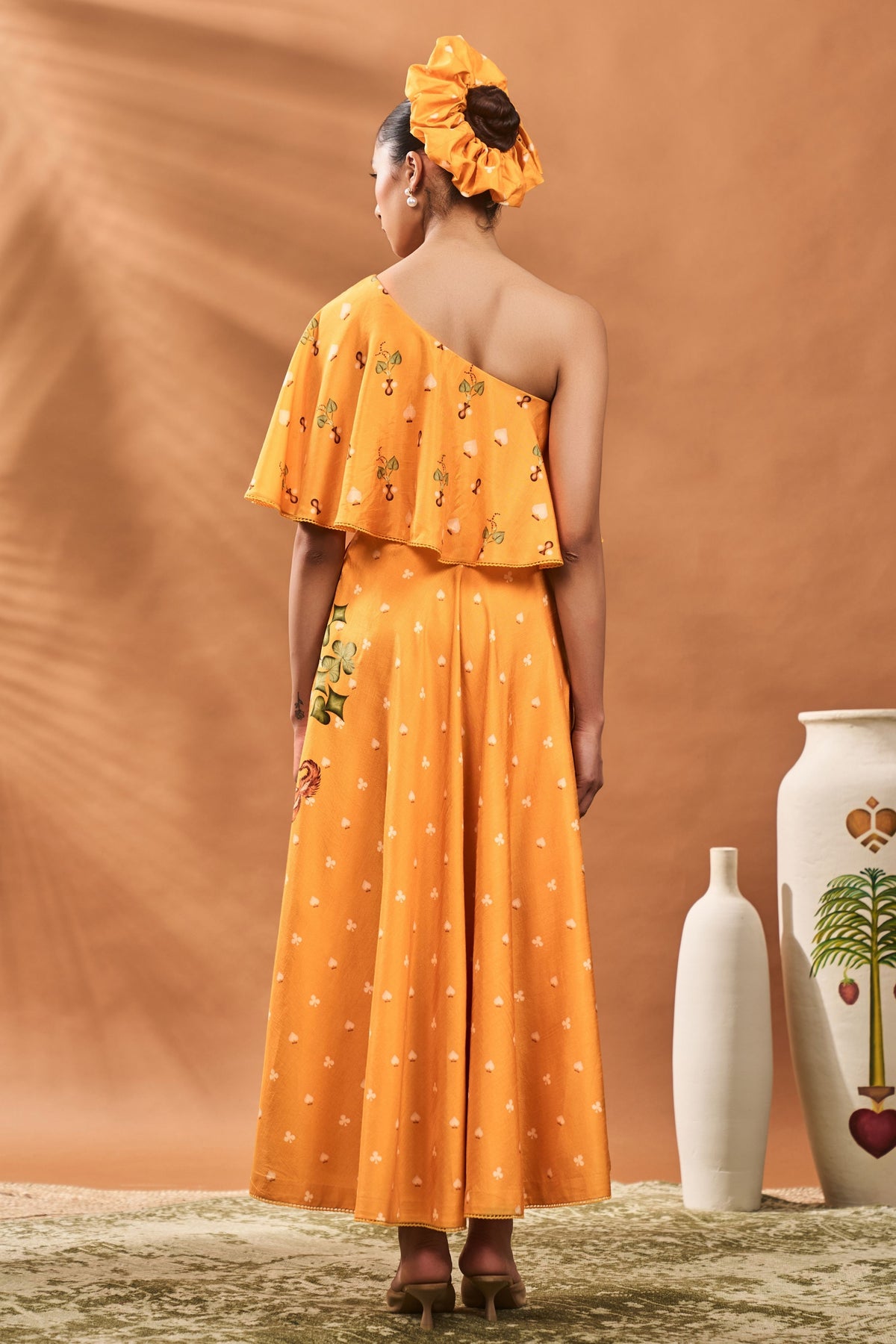 Yellow Spade Blossom Co-ord Set