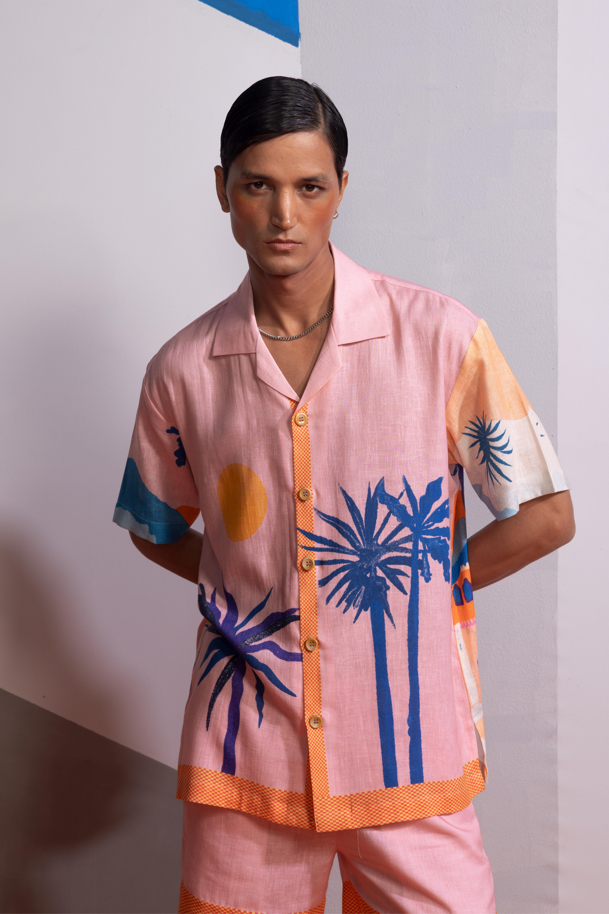 Cosmic Scape Printed Shirt