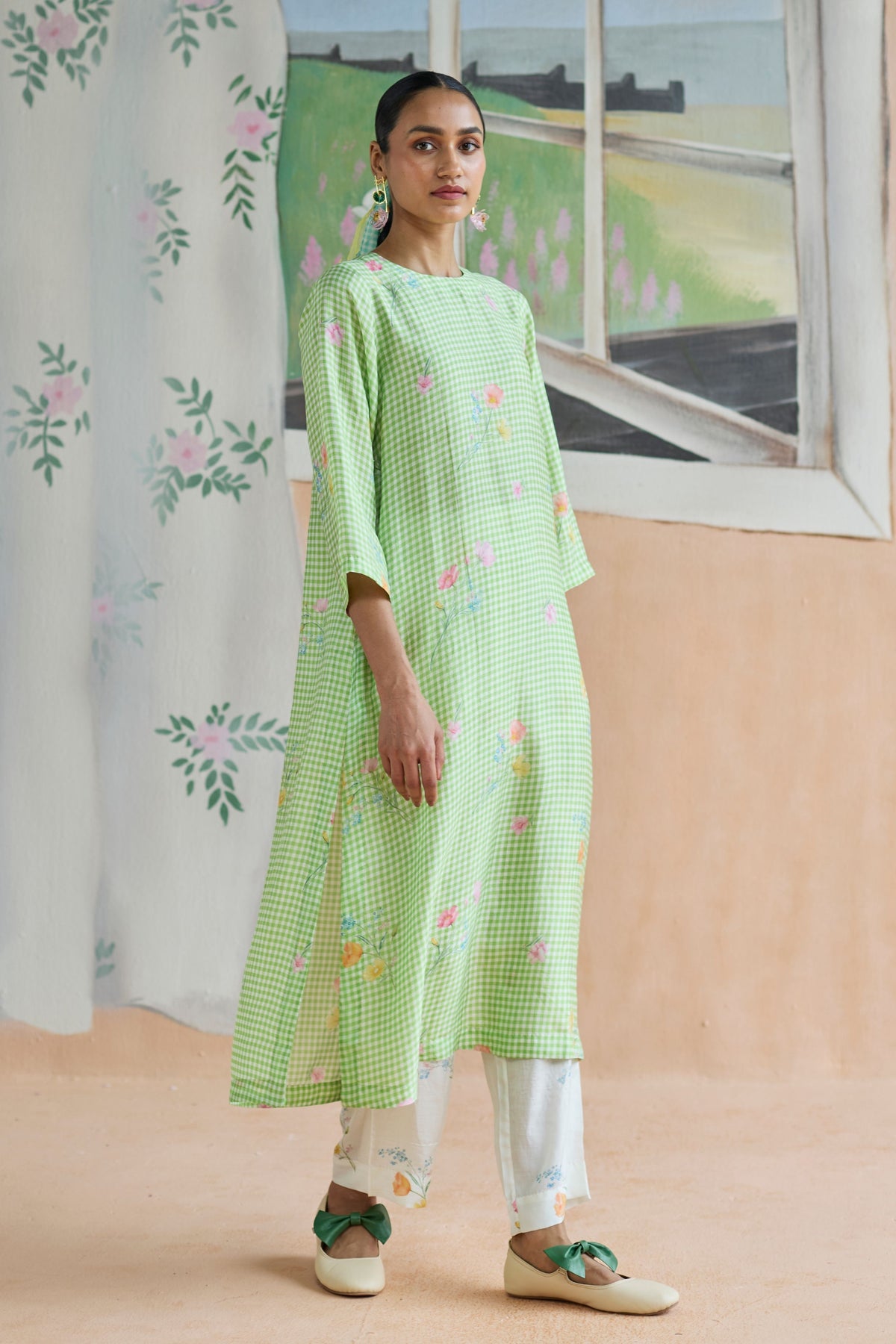 Gentle Pause Long Kurta Set