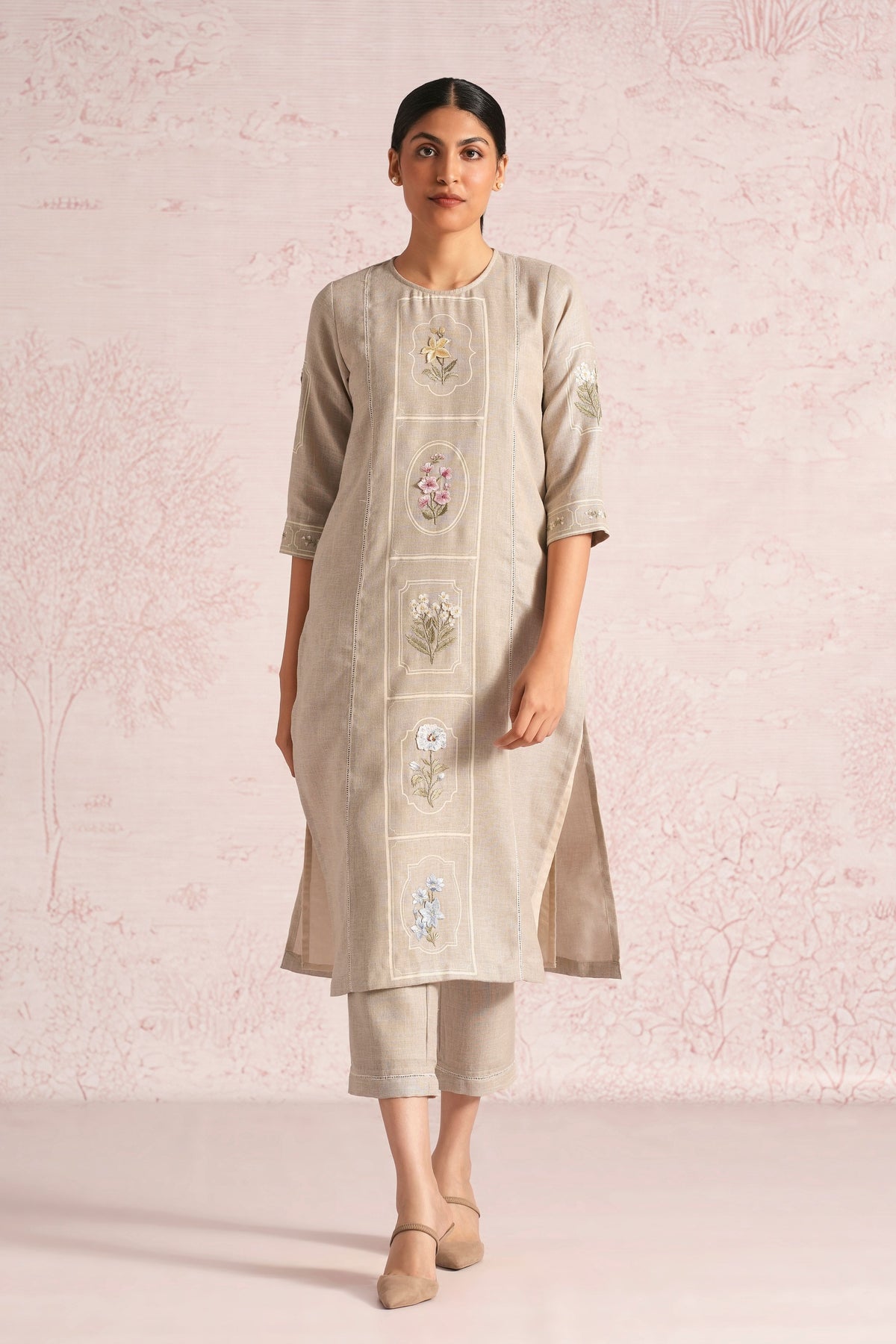 Aria Natural Kurta & Pant