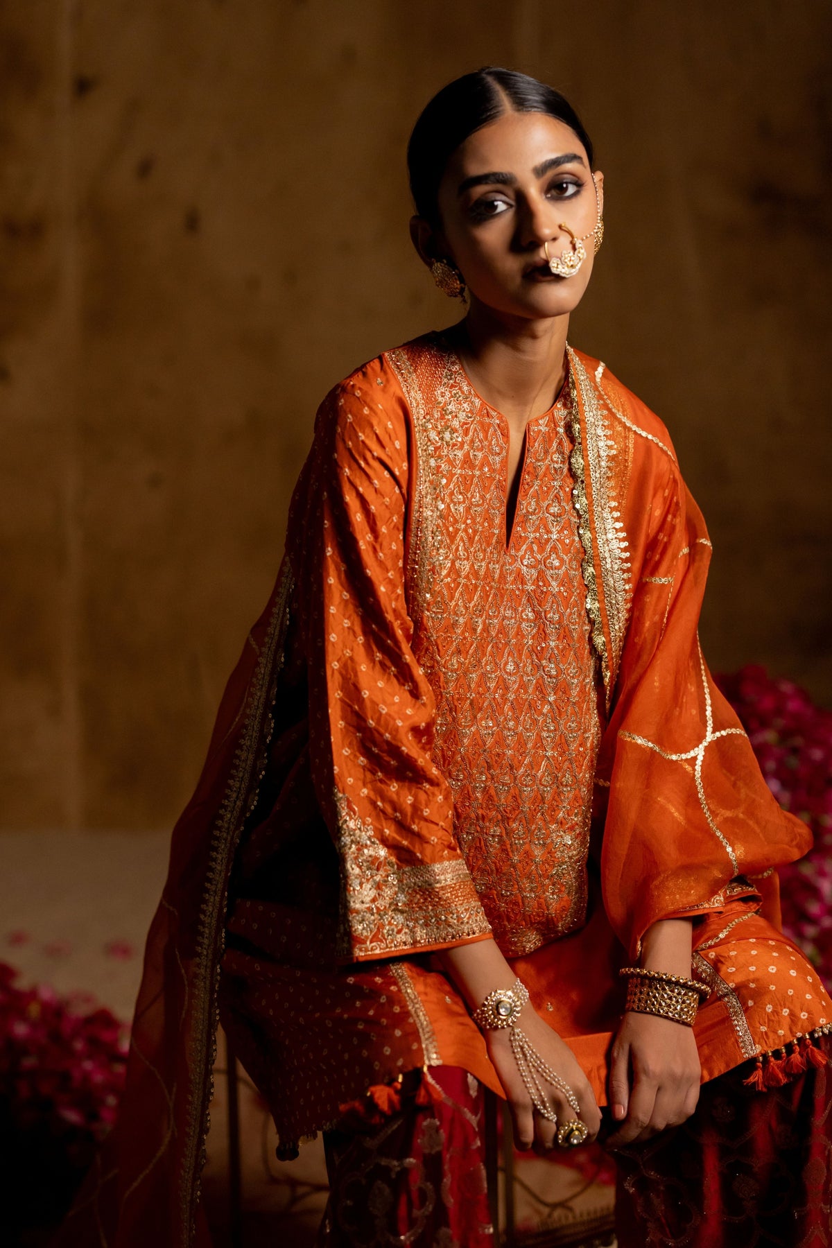 Radhika Bandhani Kurta