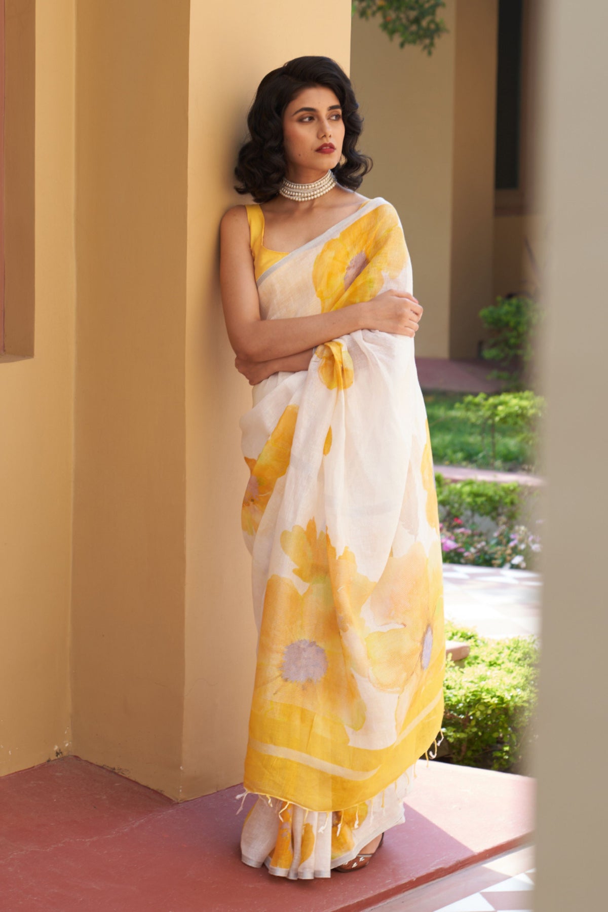 Vani Yellow Saree