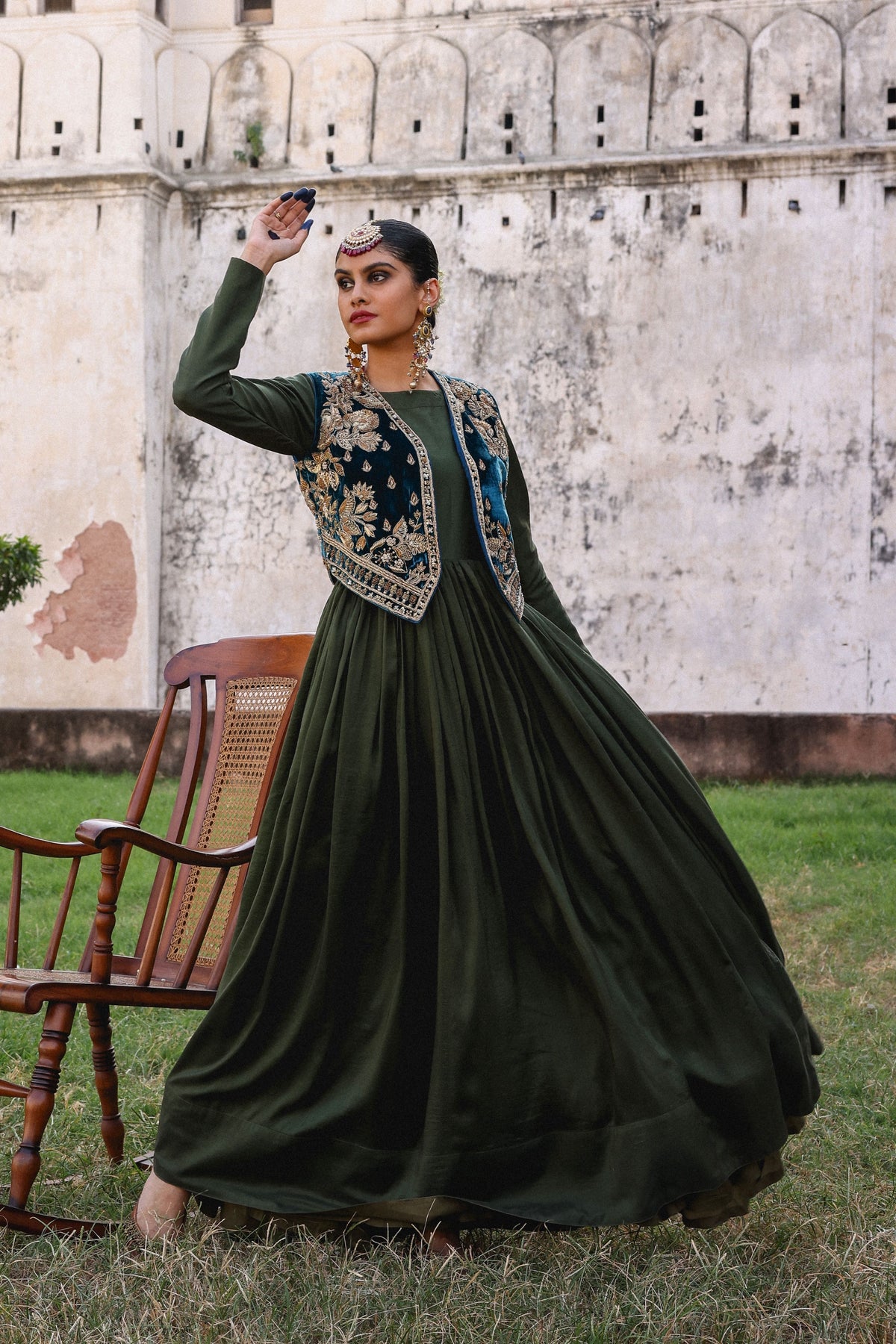Shalimar Anarkali Set