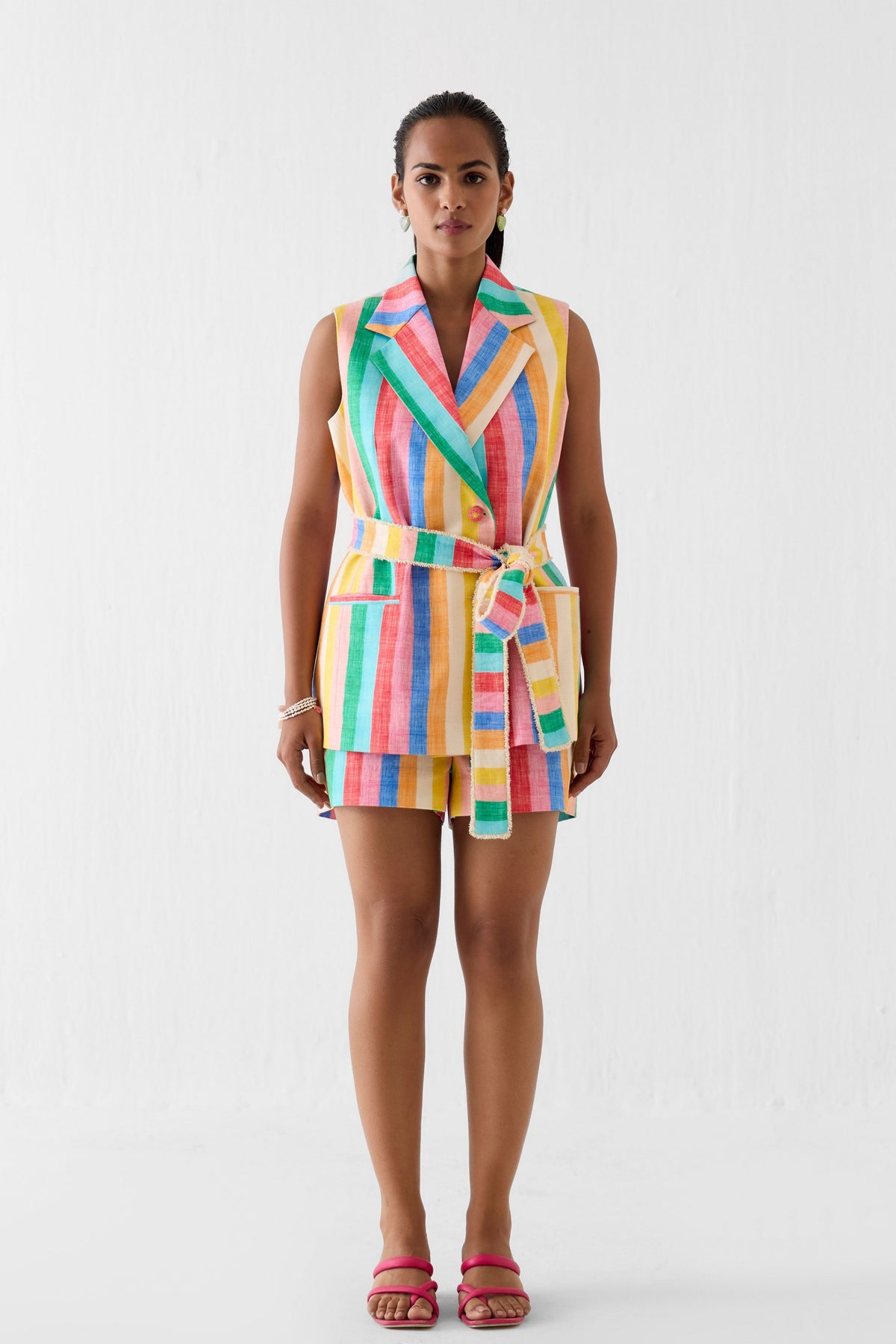 Leher Co-ord Set
