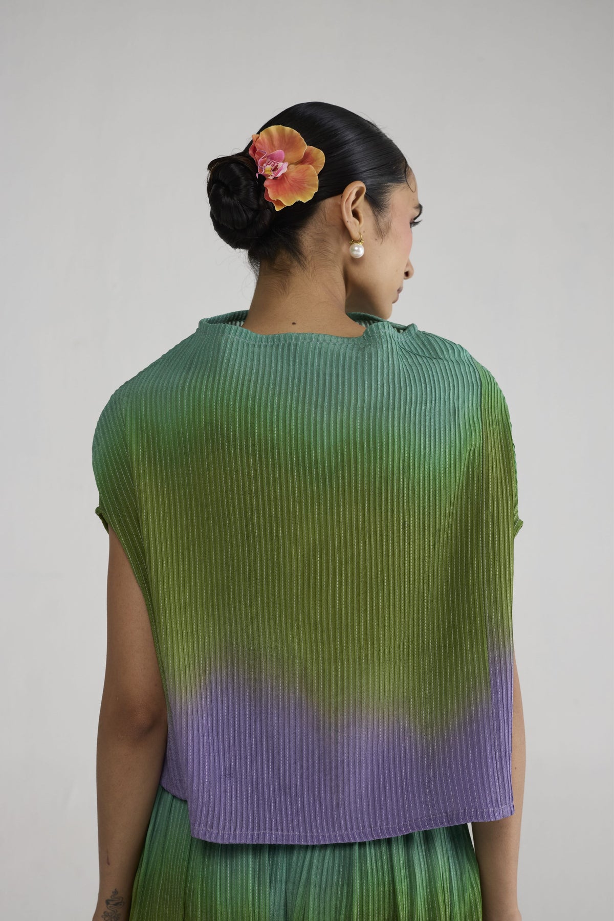 Hana Pintucks Top