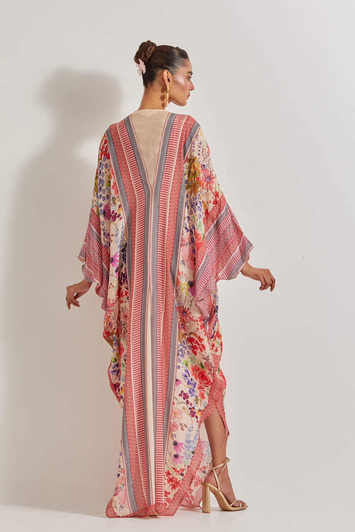 Blooming Burst Printed Kaftan