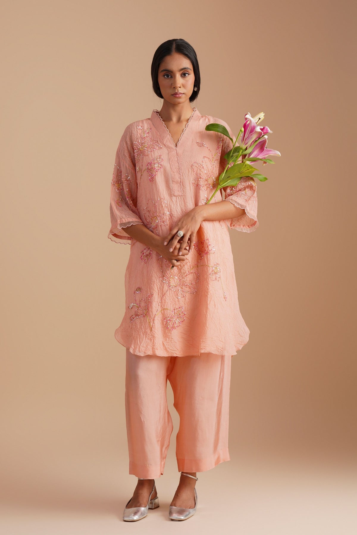 Blush Floral Co-ord Set