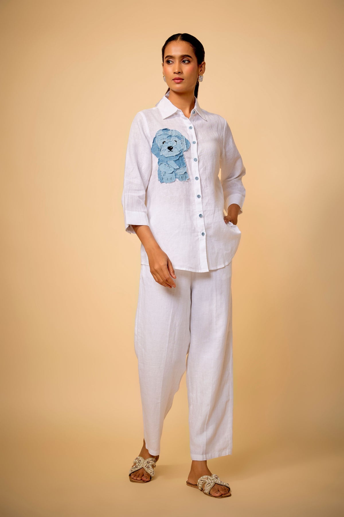 Denim Dog Shirt