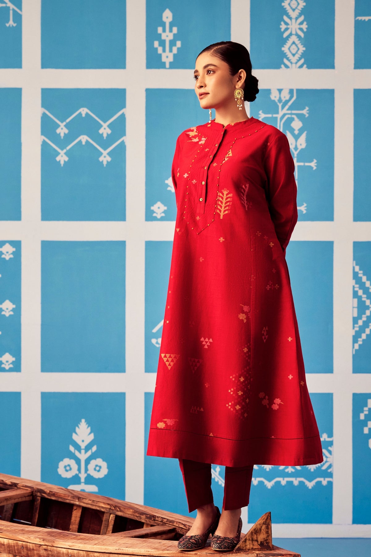 Elisa Kurta Set