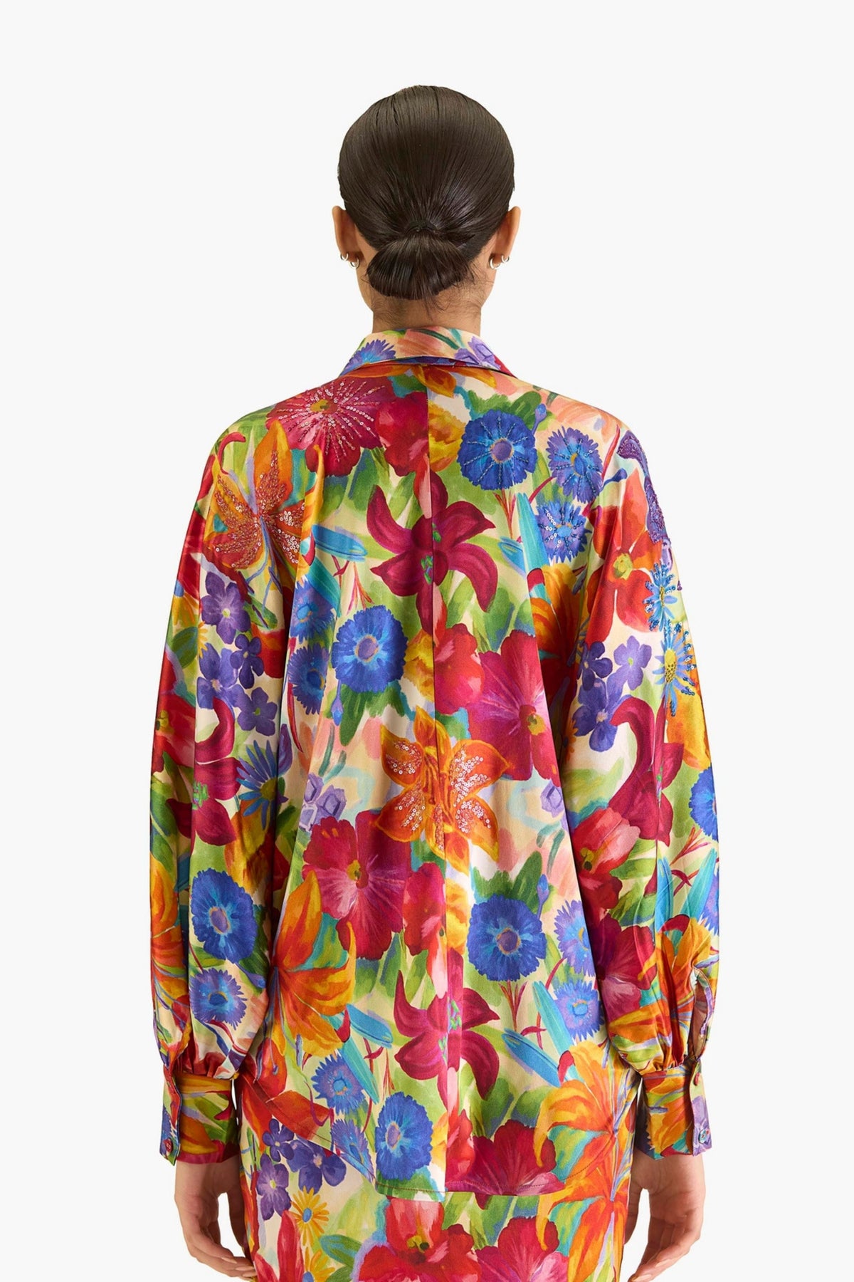 Hockney Floral Printed Shirt
