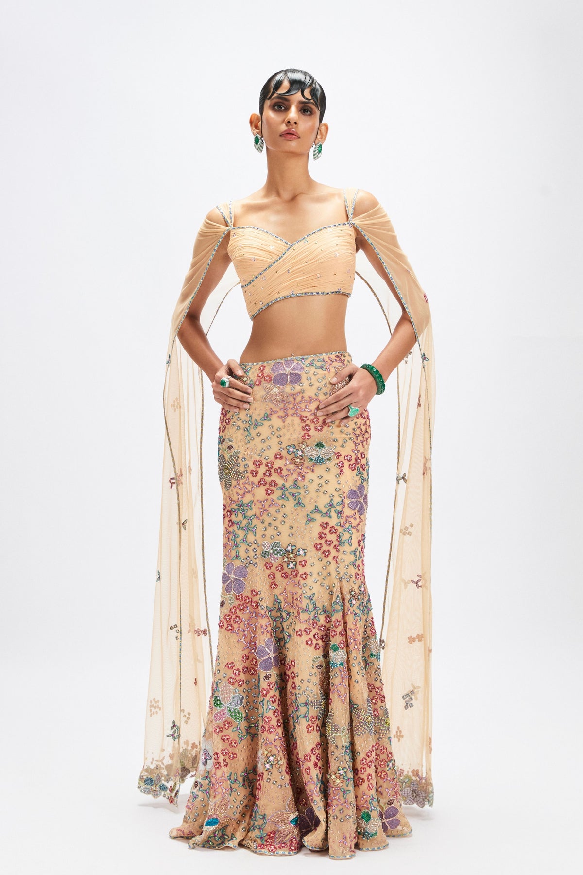 Dunefleur Mermaid Lehenga