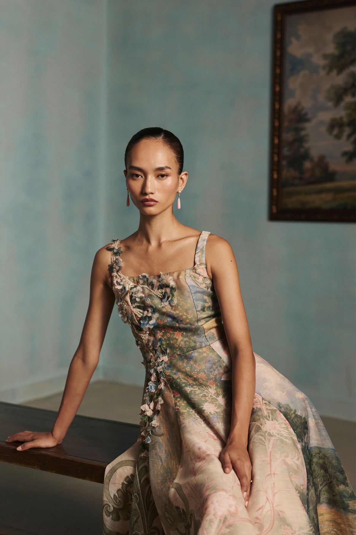 Vienna Periwinkle Dress