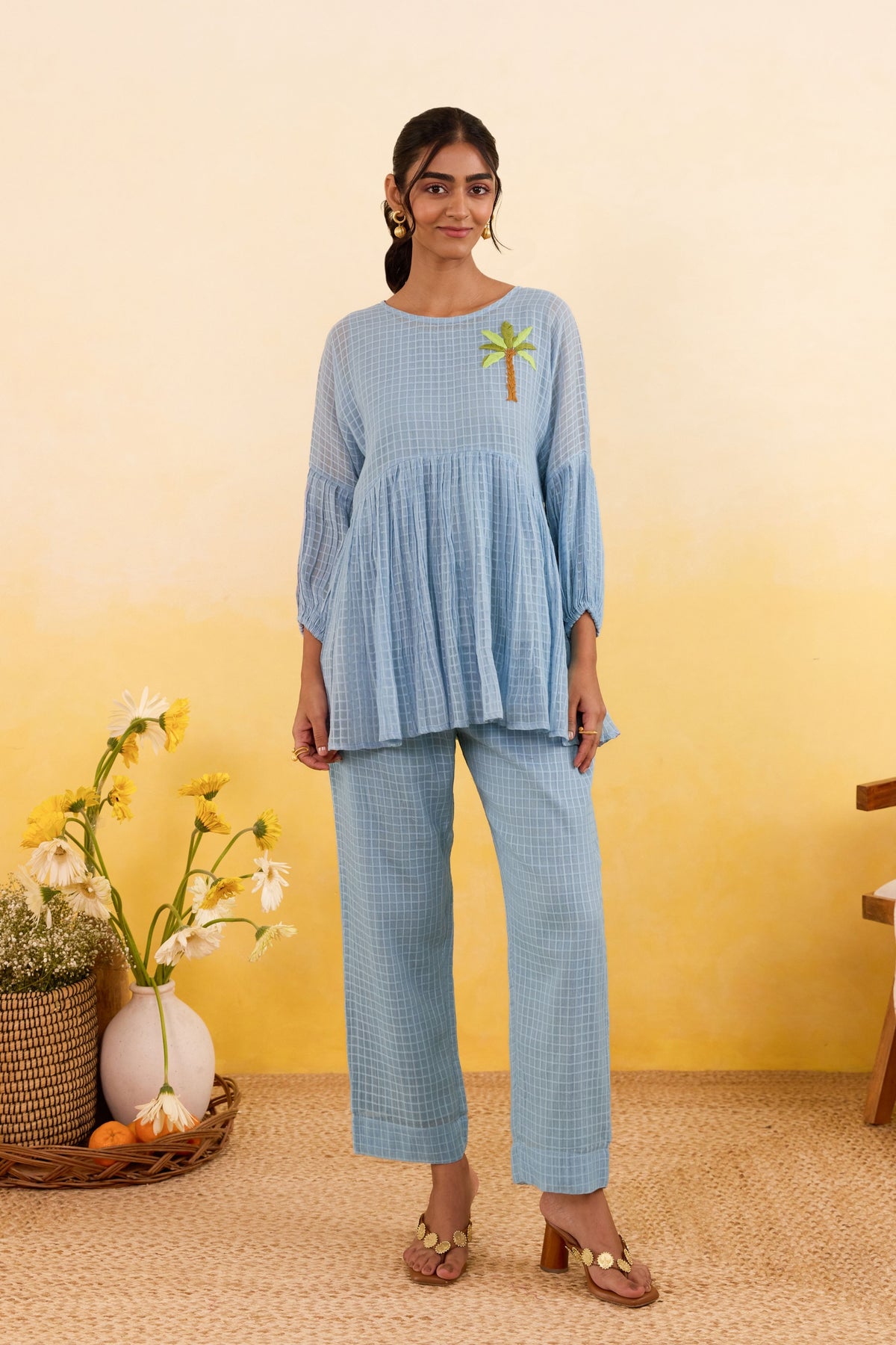 Sky Grid Top