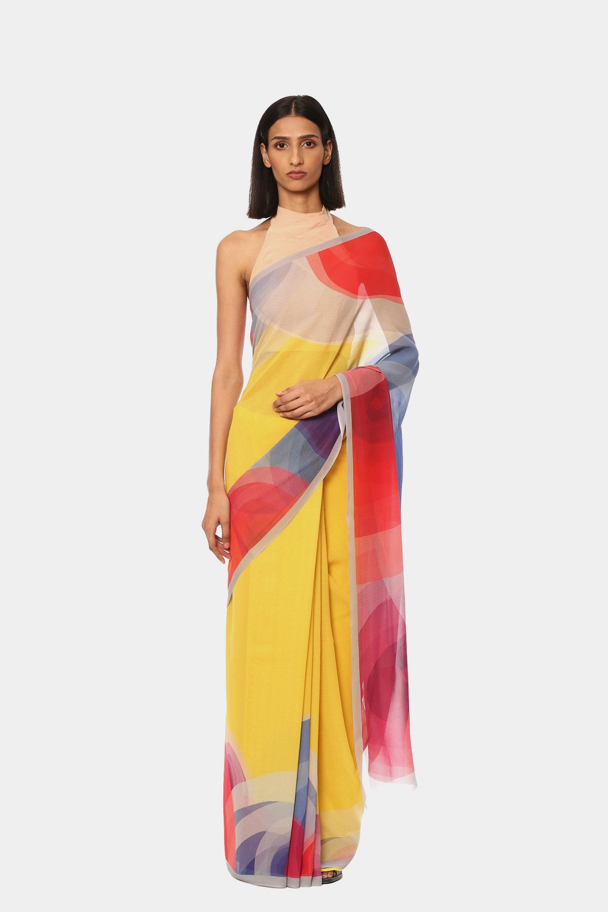 The Sunburst Saree