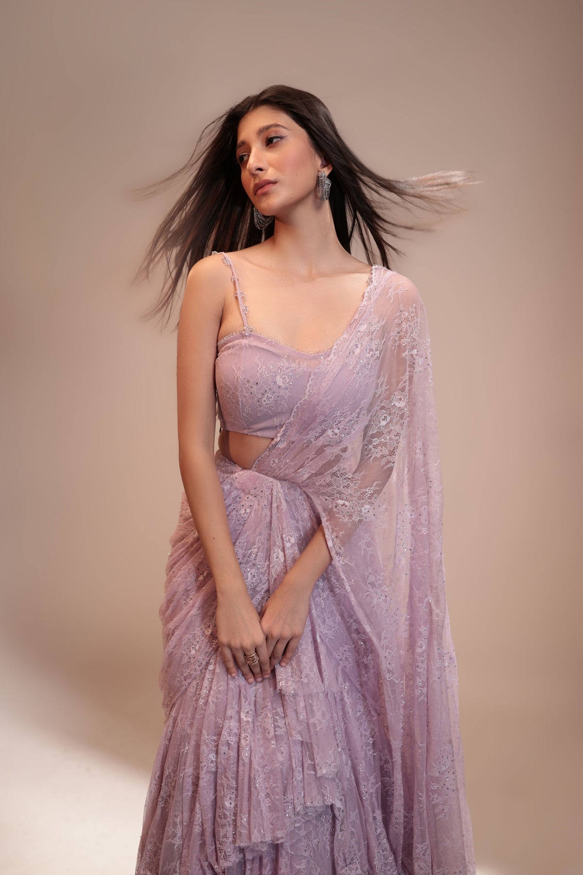 Lavelle Draped Saree Set
