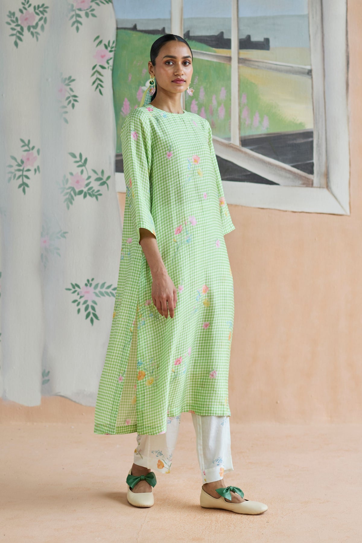 Gentle Pause Long Kurta Set