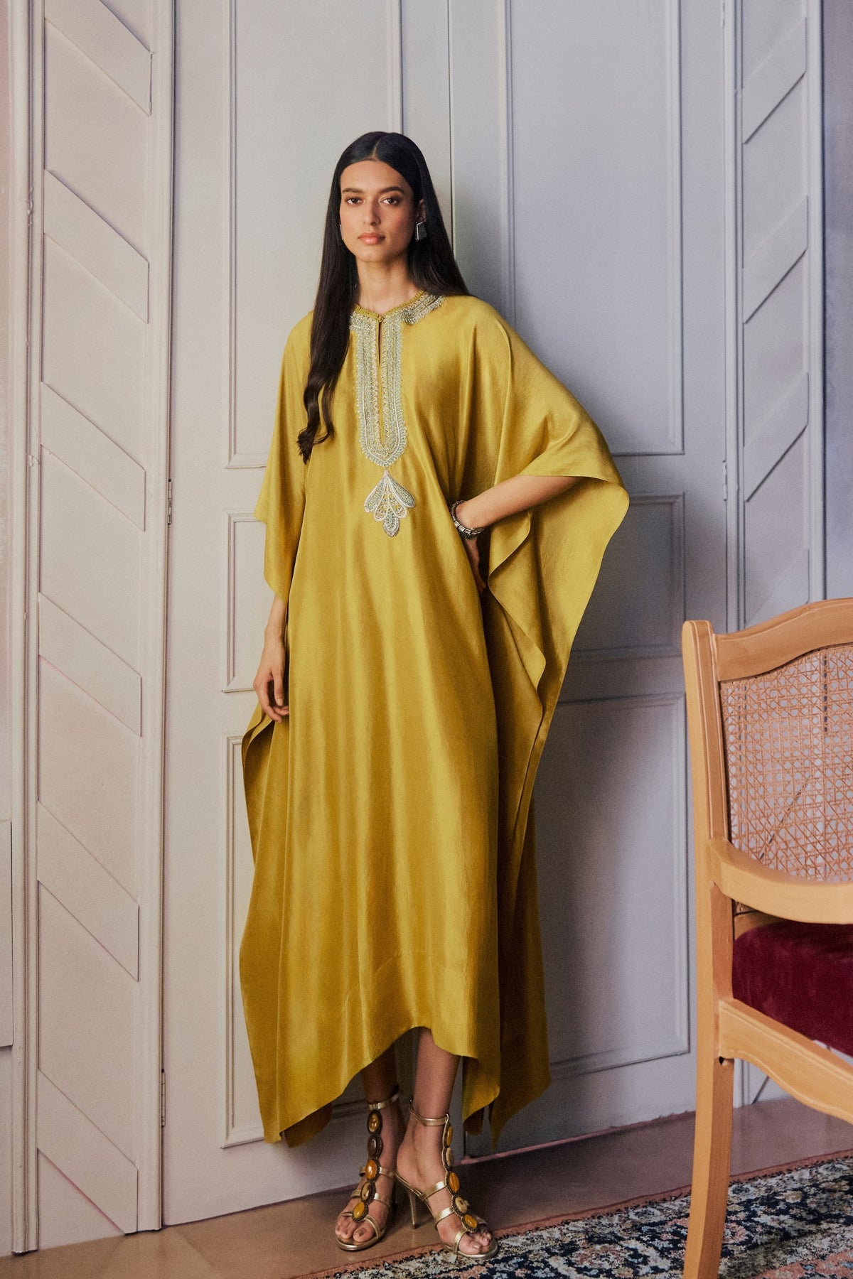 Nayan Embroidered Kaftan