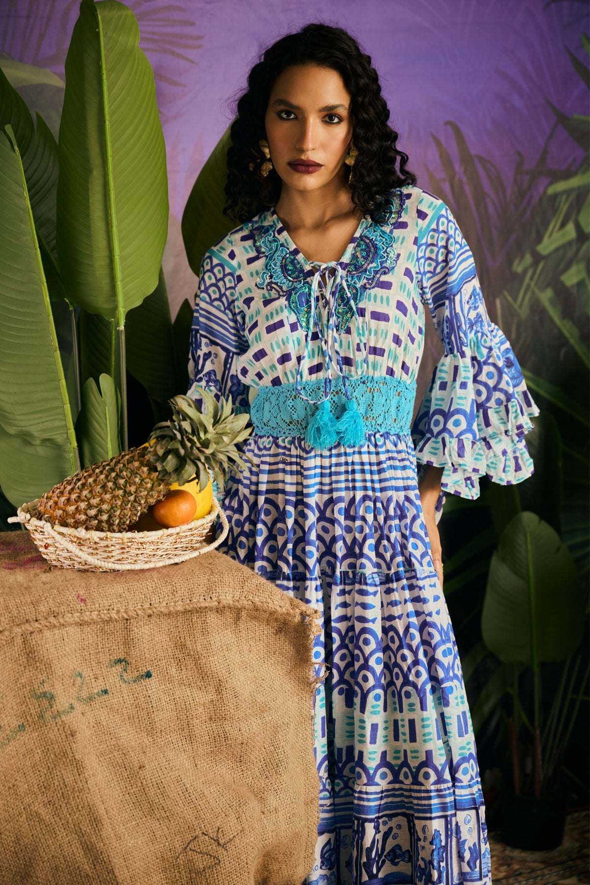 Fringes Laces Dress