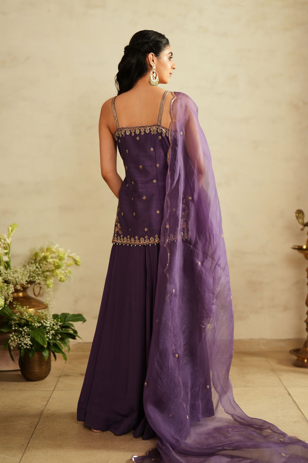 Princess Cut Sharara Set