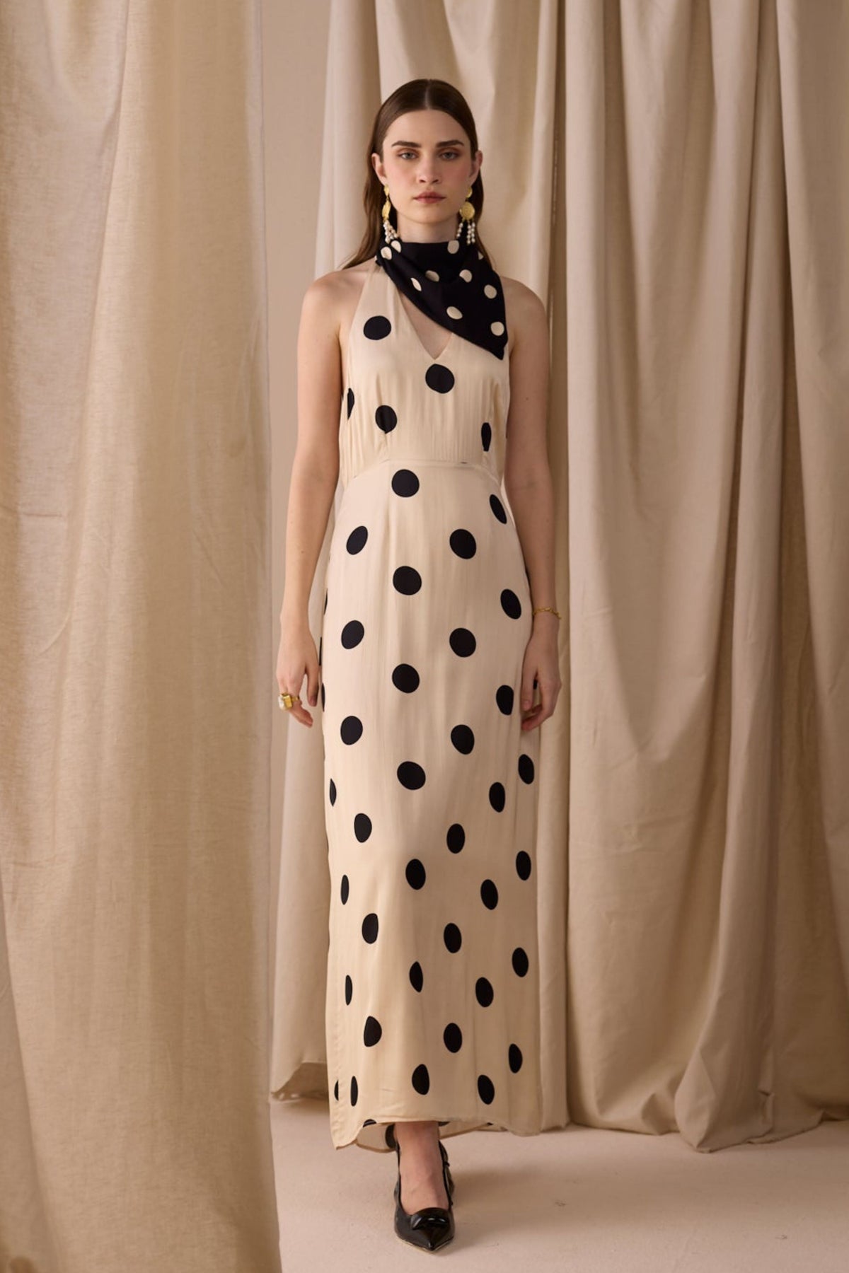 Vera Halter  Polka Dress