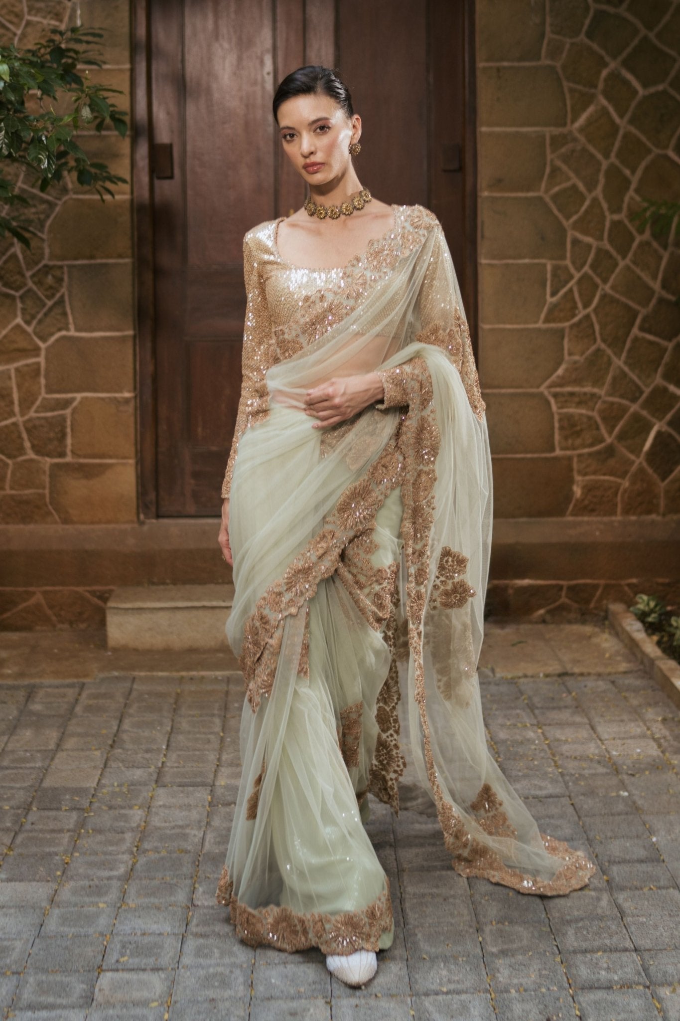 Odette Saree Set - Mishru - Elahe