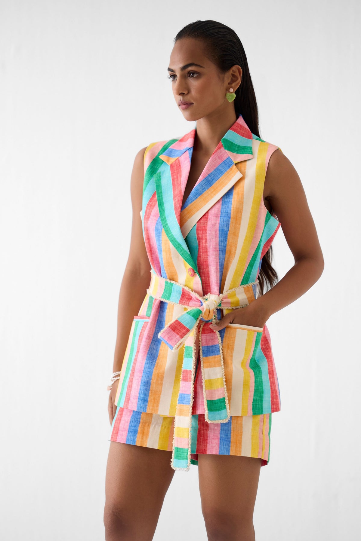 Leher Co-ord Set
