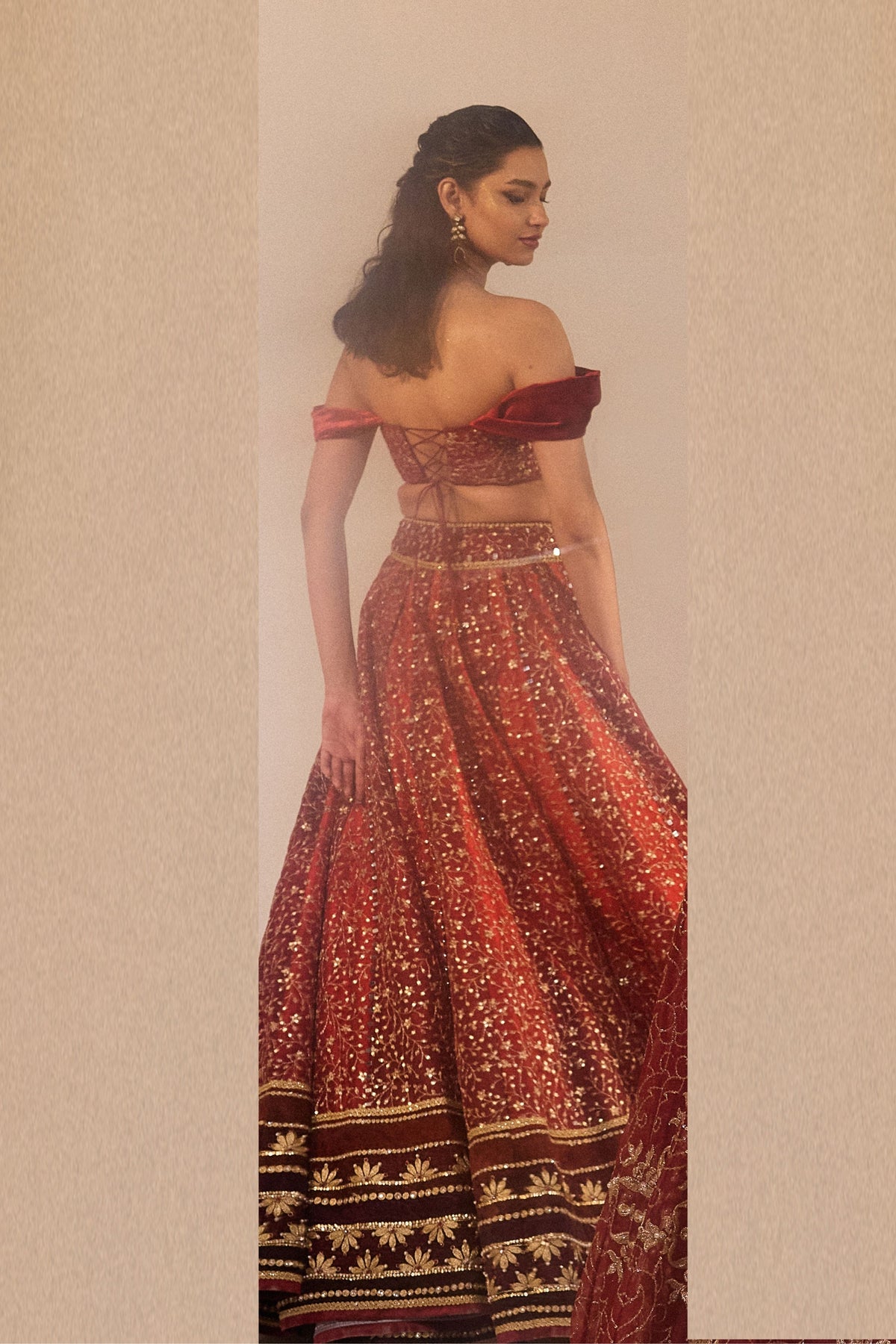 Verona Tulle Lehenga Set